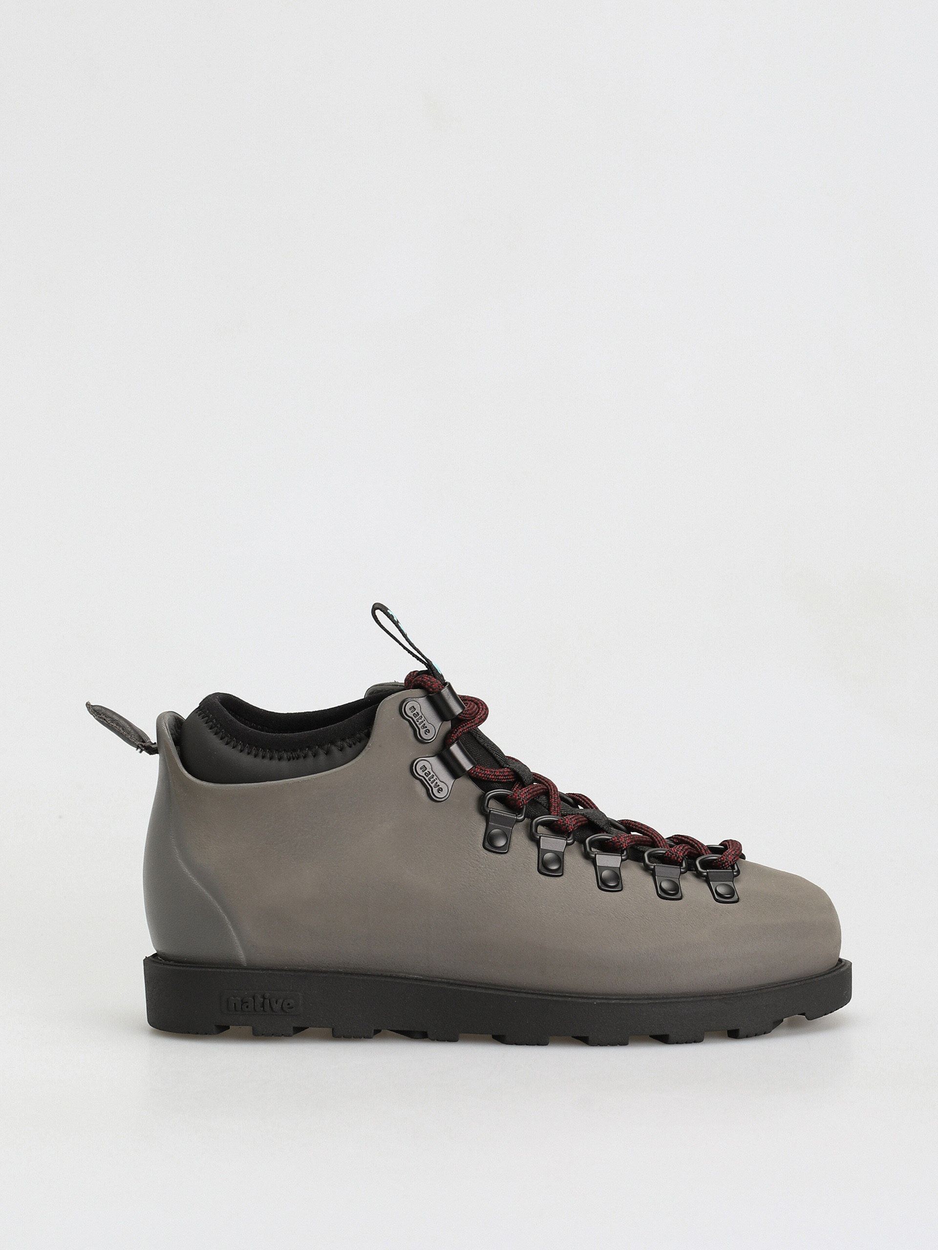 Zimní boty Native Fitzsimmons Citylite (full metal grey/jiffy black/tart red laces)