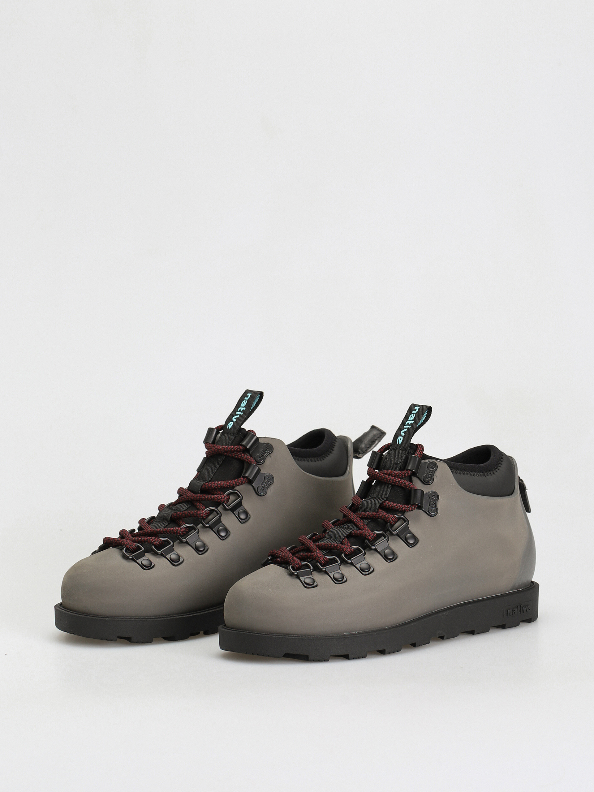 Zimní boty Native Fitzsimmons Citylite (full metal grey/jiffy black/tart red laces)