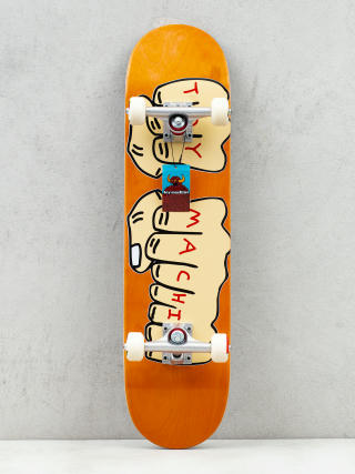 Skateboard Toy Machine Fists Woodgrain (orange)