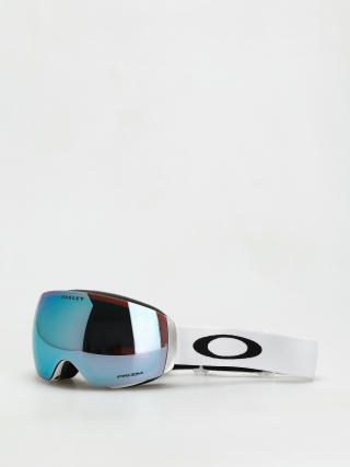 Brýle na snowboard Oakley Flight Deck M (matte white/prizm sapphire iridium)