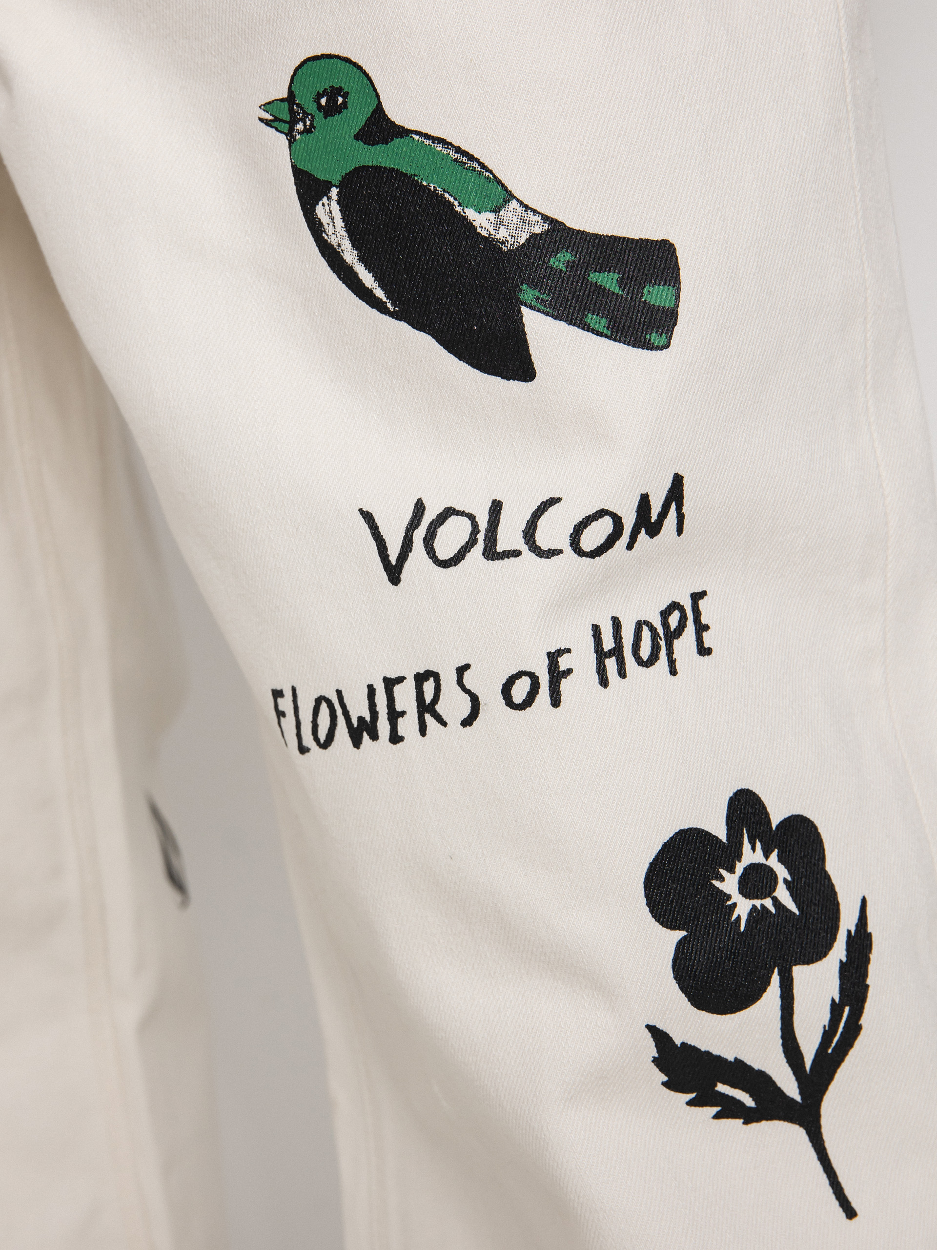 Kalhoty Volcom Fa Bob Mollema Denim (whitecap grey)