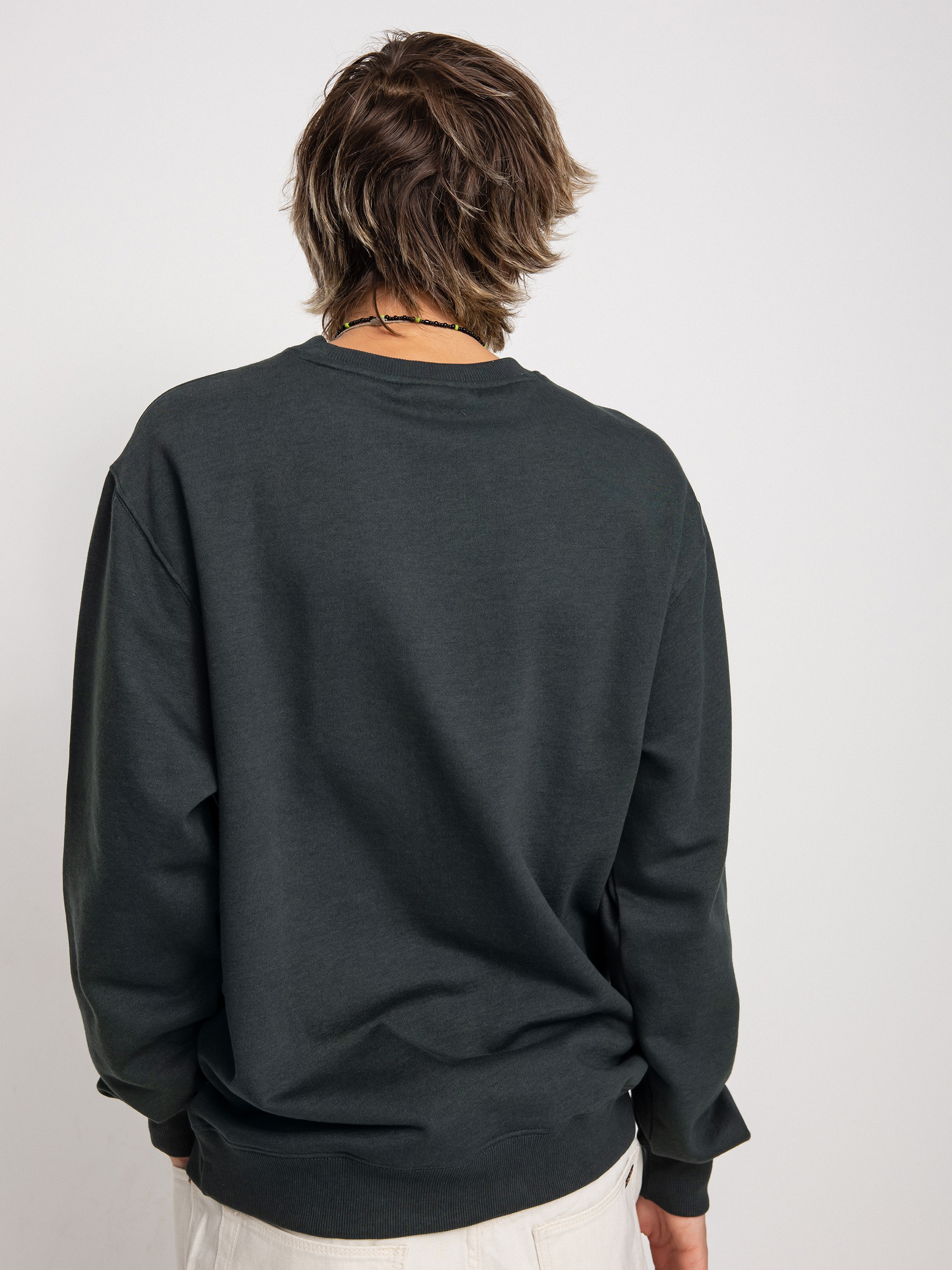 Mikina Volcom Hi School Crew (cedar green)