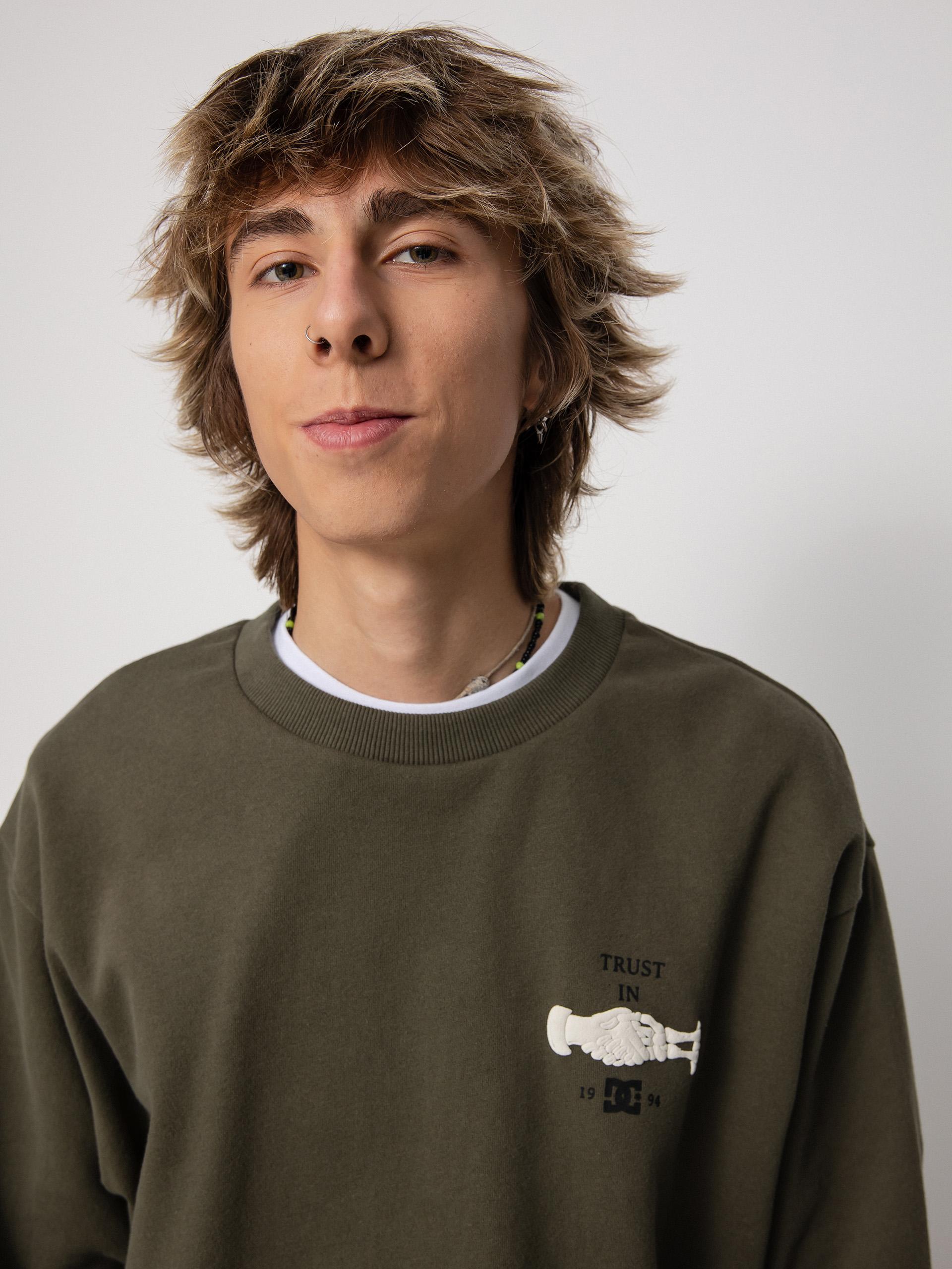 Mikina DC Trust Us (ivy green)