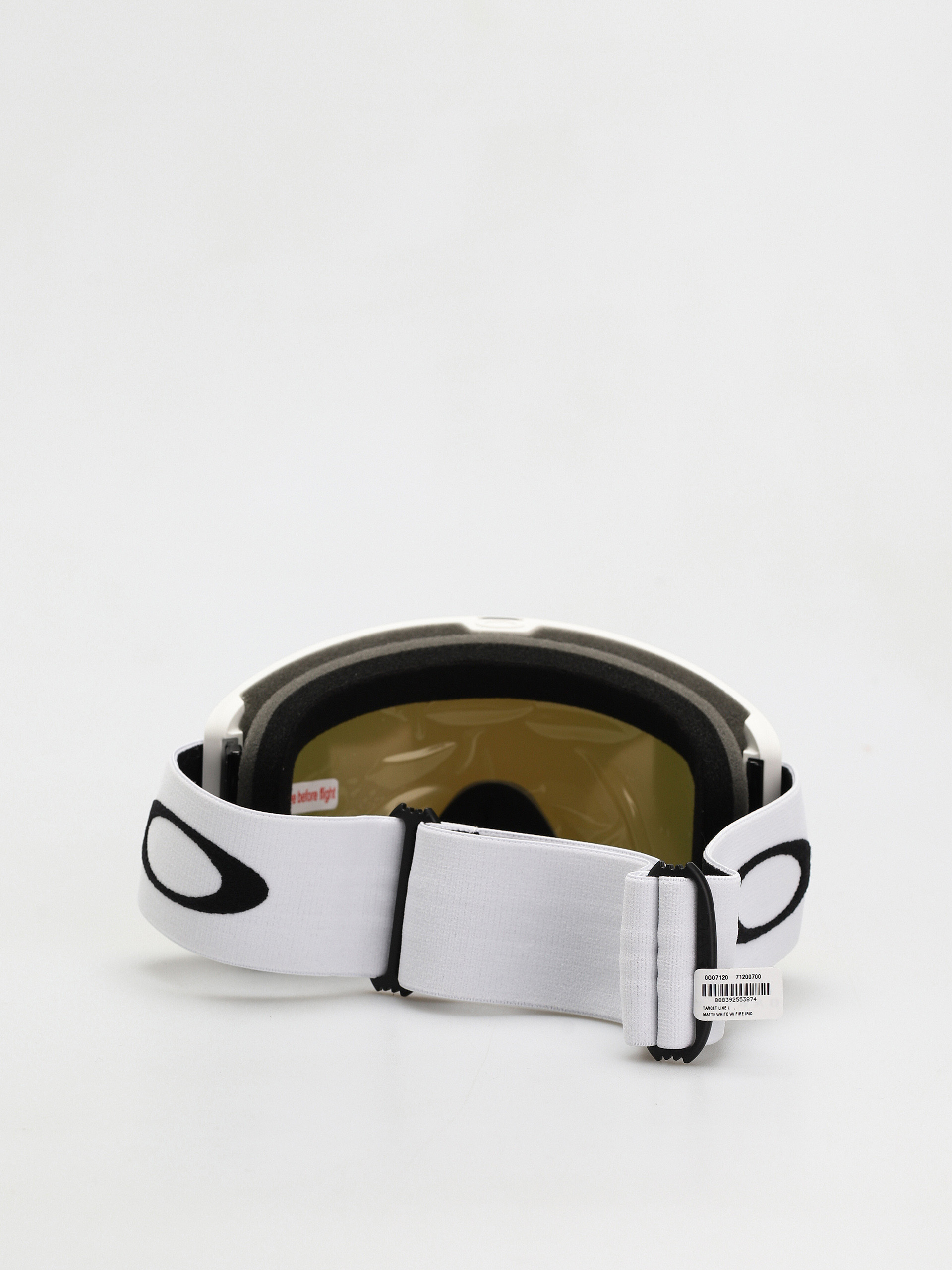 Brýle na snowboard Oakley Target Line L (matte white/fire iridium)