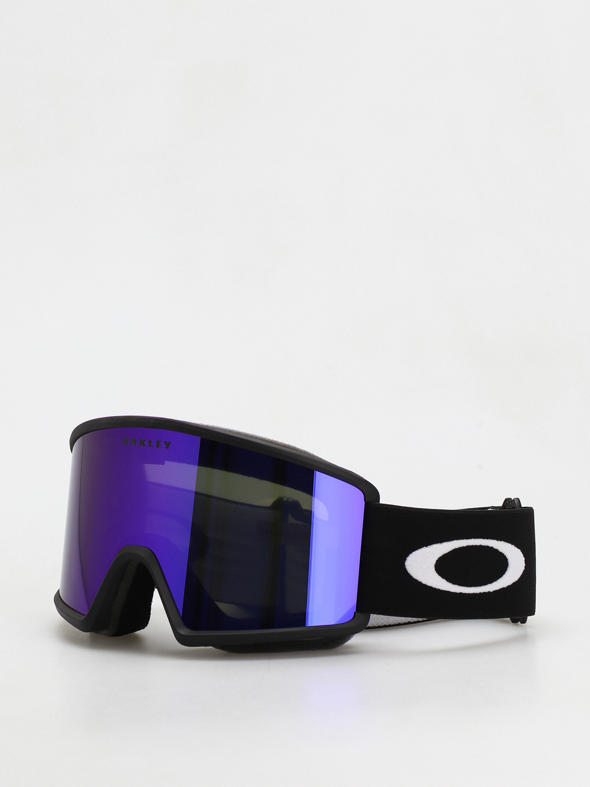 Bru00fdle na snowboard Oakley Target Line L (matte black/violet iridium)
