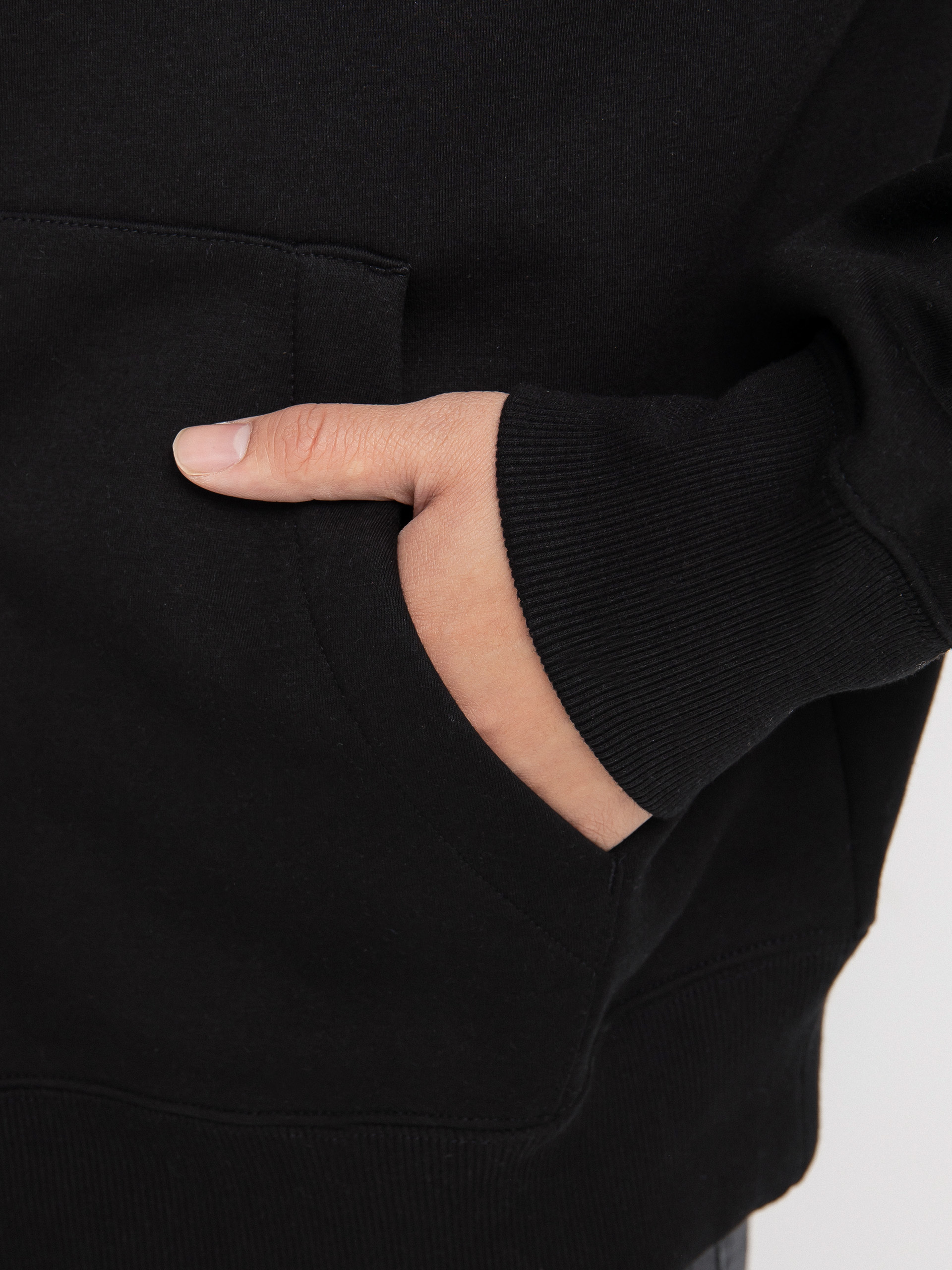 Mikina s kapucí Element Rain Cornell ZHD (flint black)