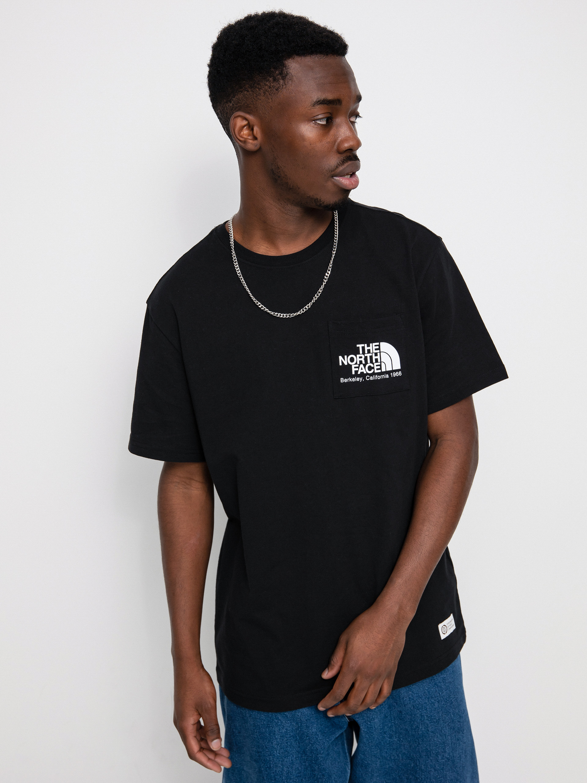 Tričko The North Face Berkeley California Pocket (tnf black)