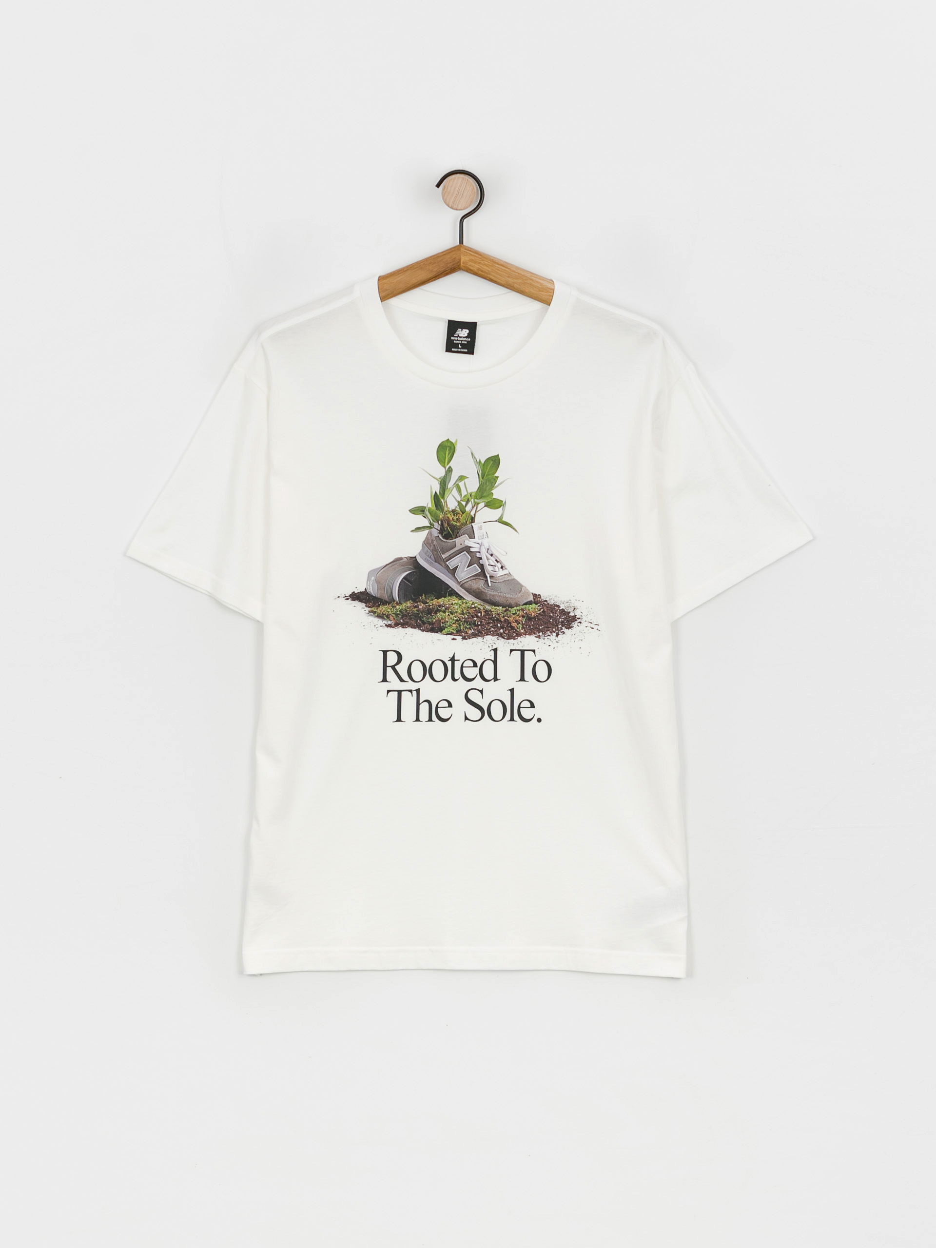 Tričko New Balance Athletics Legacies Rooted (white)