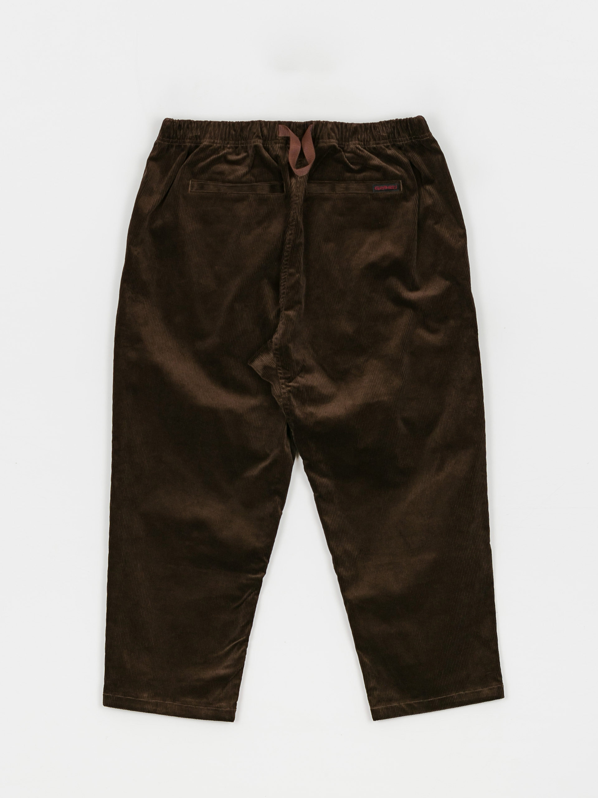 Kalhoty Gramicci Corduroy Loose Tapered (dark brown)