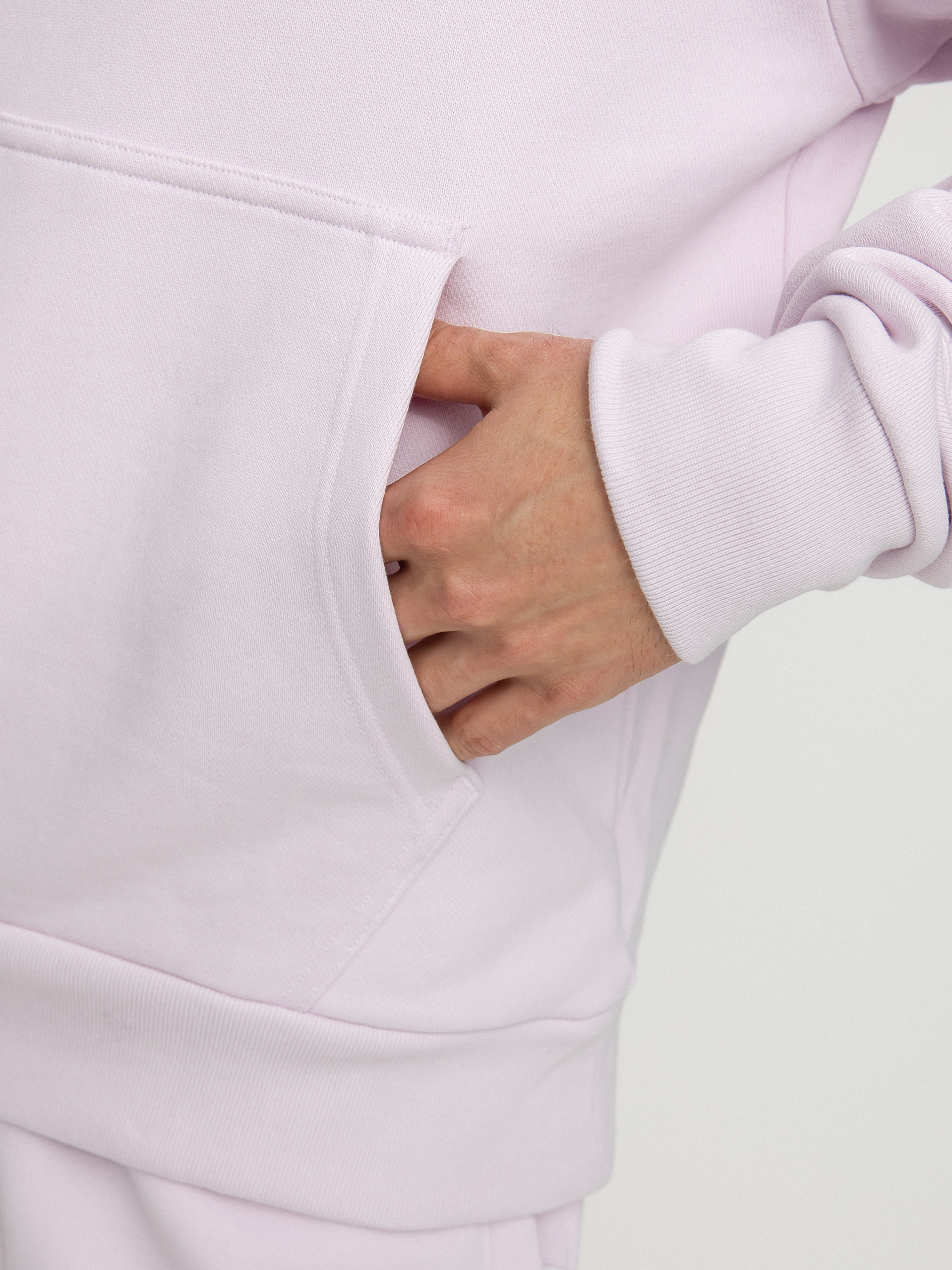 Mikina s kapucí adidas Originals Pharrell Williams Basics HD (almpnk)