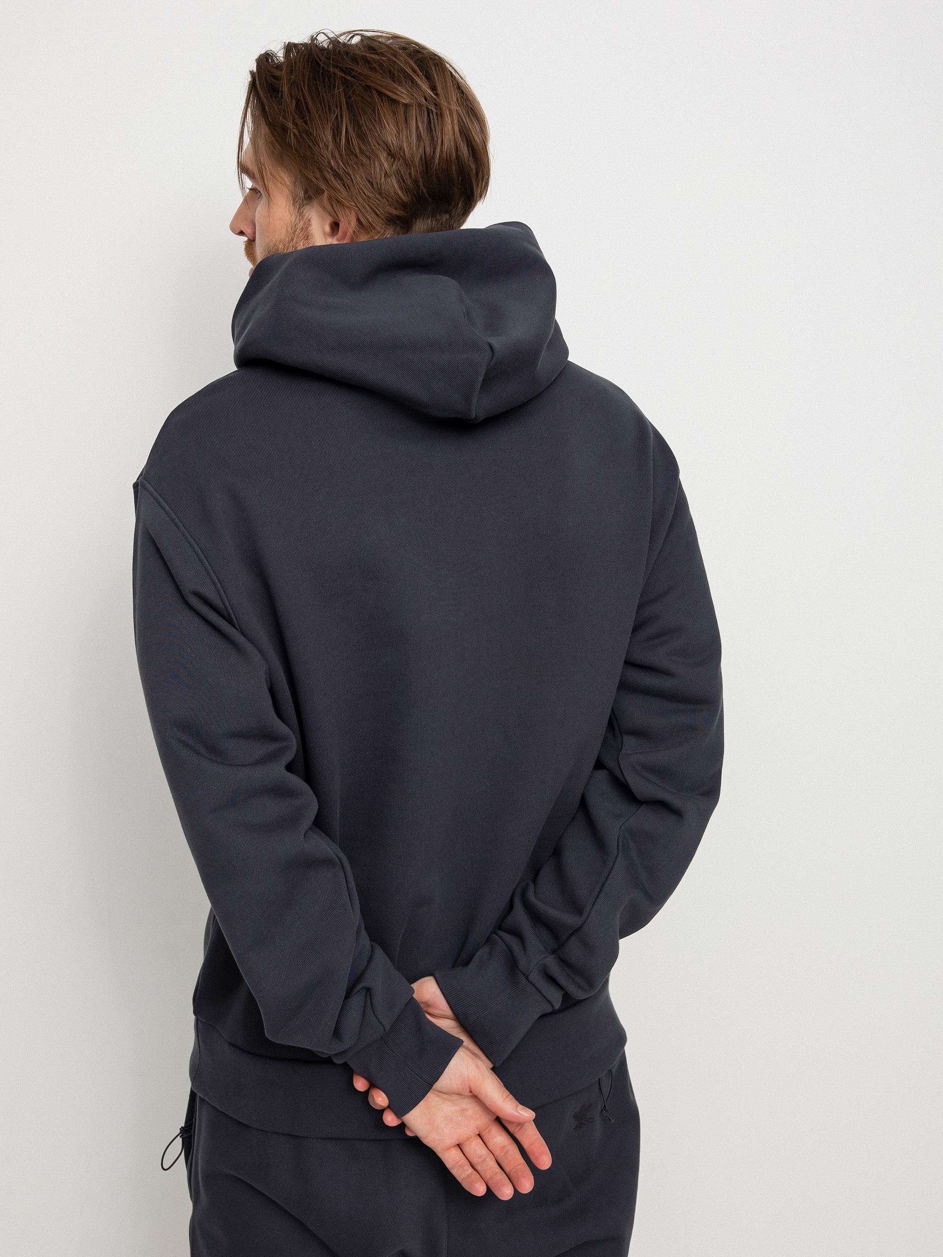 Mikina s kapucí adidas Originals Pharrell Williams Basics HD (ntgrey)