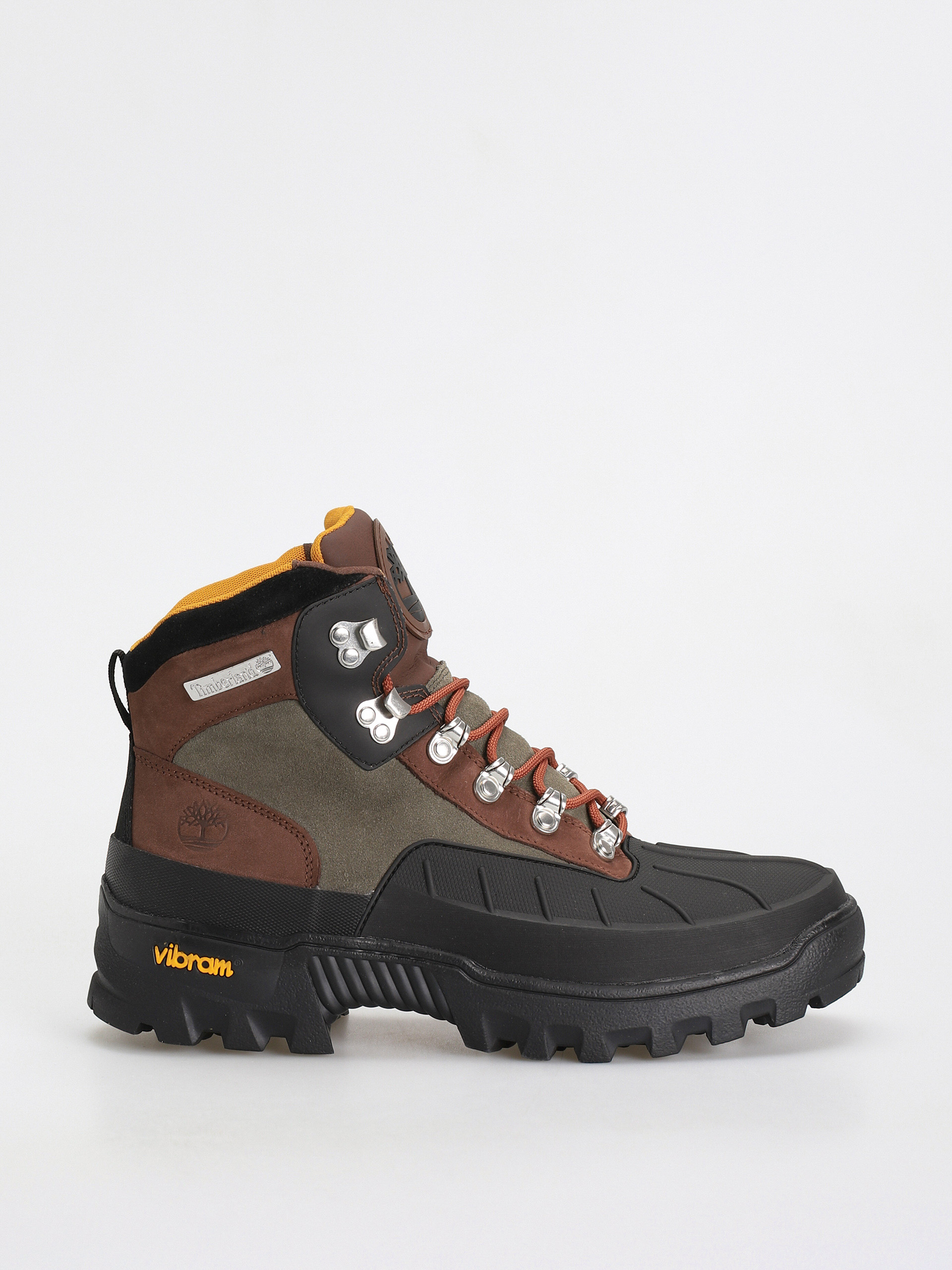 Boty Timberland Vibram Euro Hiker Wp (dark brown nubuck)