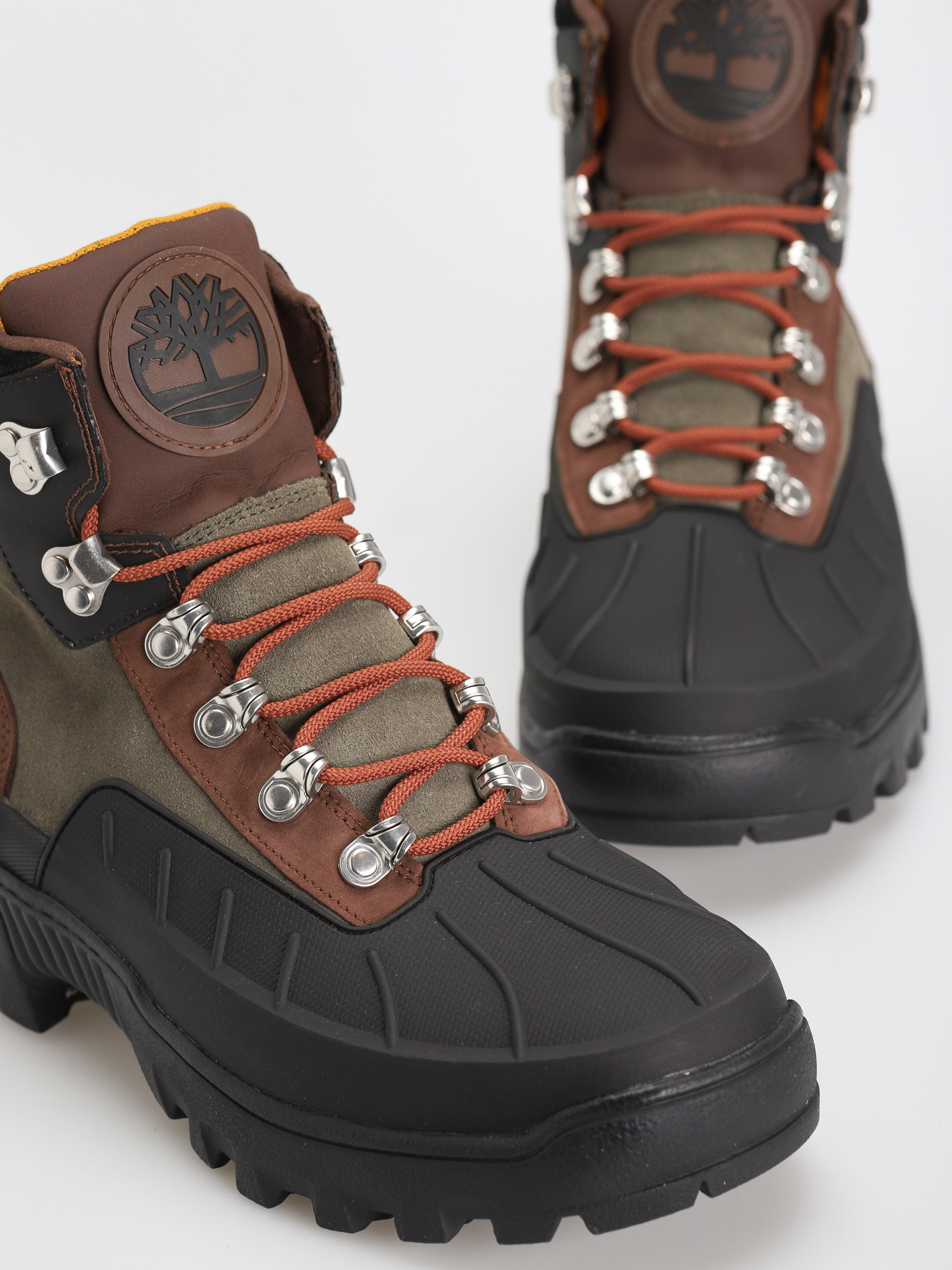 Boty Timberland Vibram Euro Hiker Wp (dark brown nubuck)