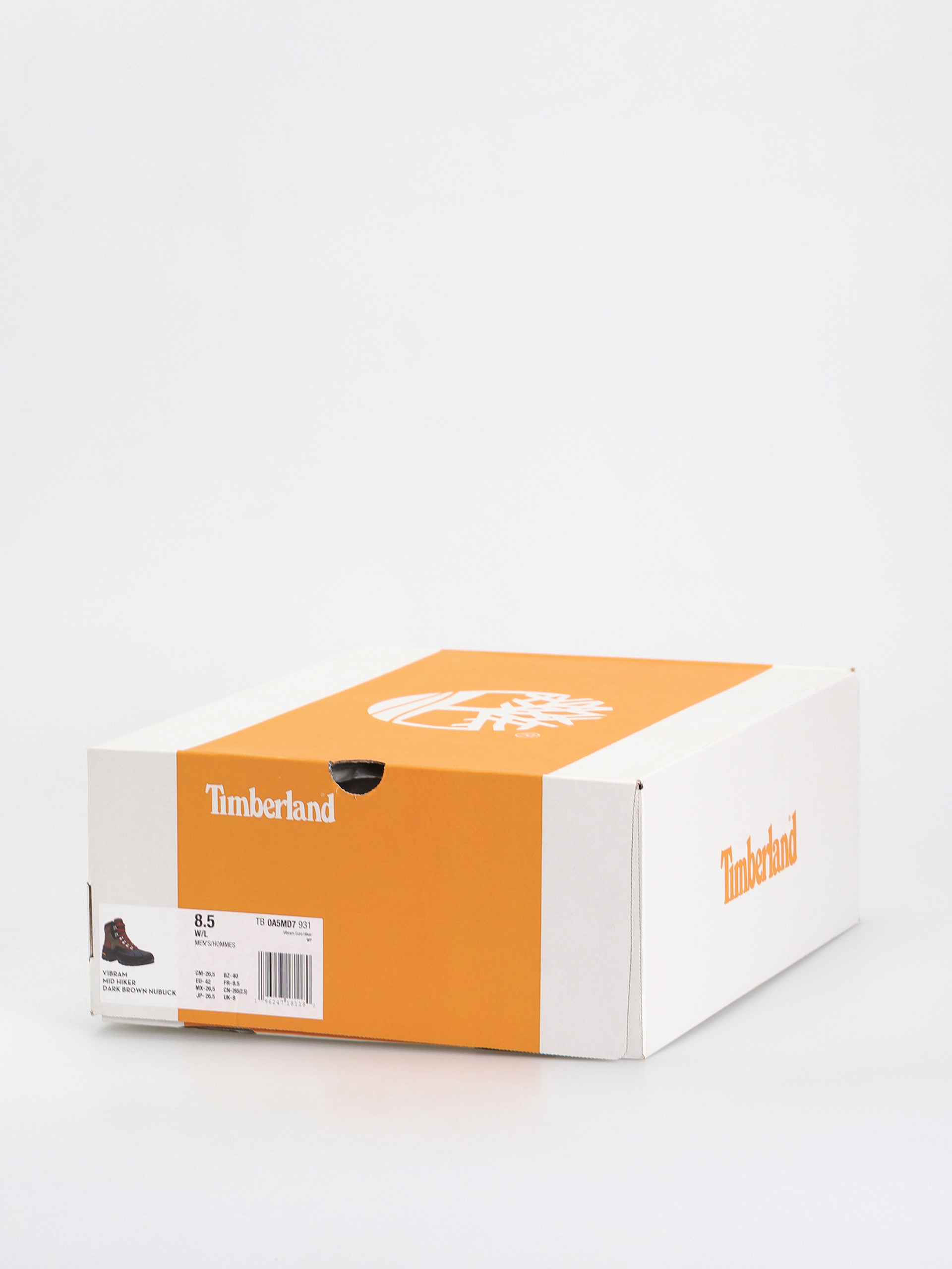 Boty Timberland Vibram Euro Hiker Wp (dark brown nubuck)