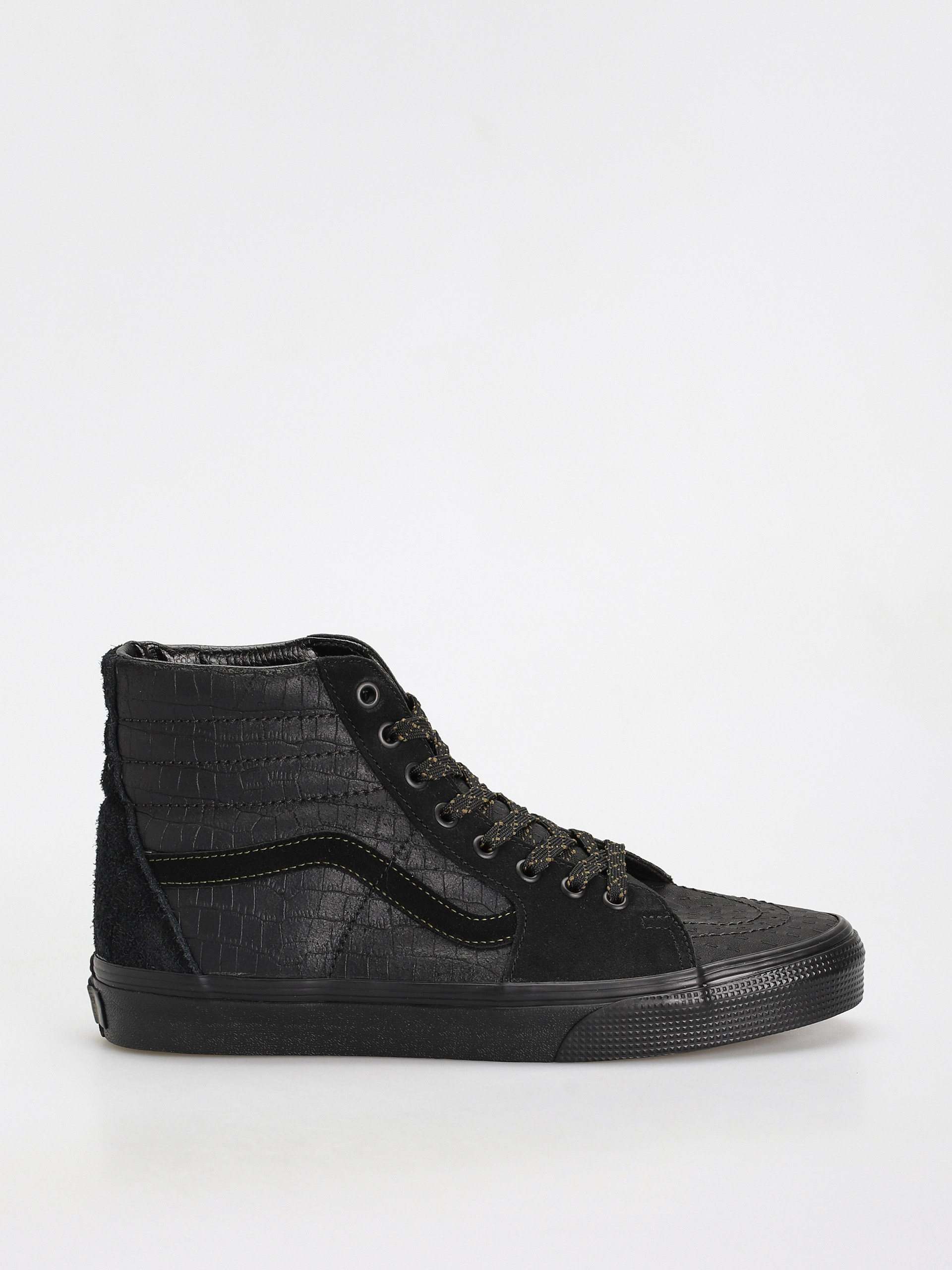 Boty Vans Sk8 Hi (mono patchwork blackout)