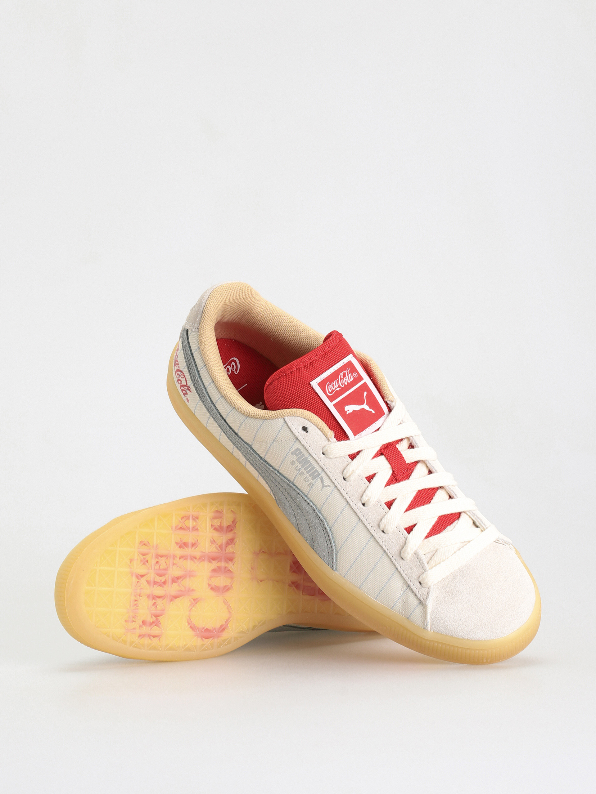 Boty Puma X Coca Cola Suede (ivory glow/slate)
