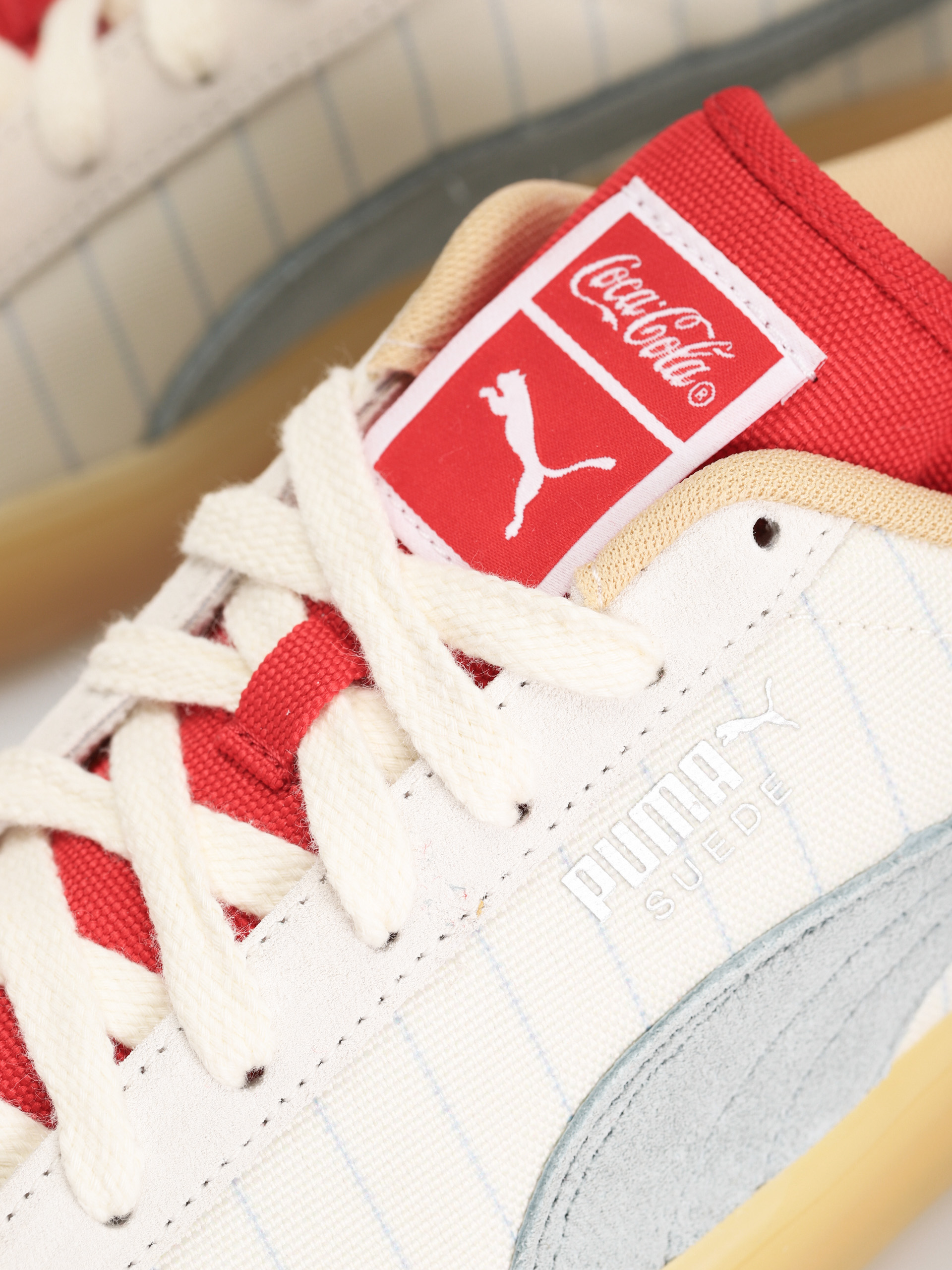 Boty Puma X Coca Cola Suede (ivory glow/slate)