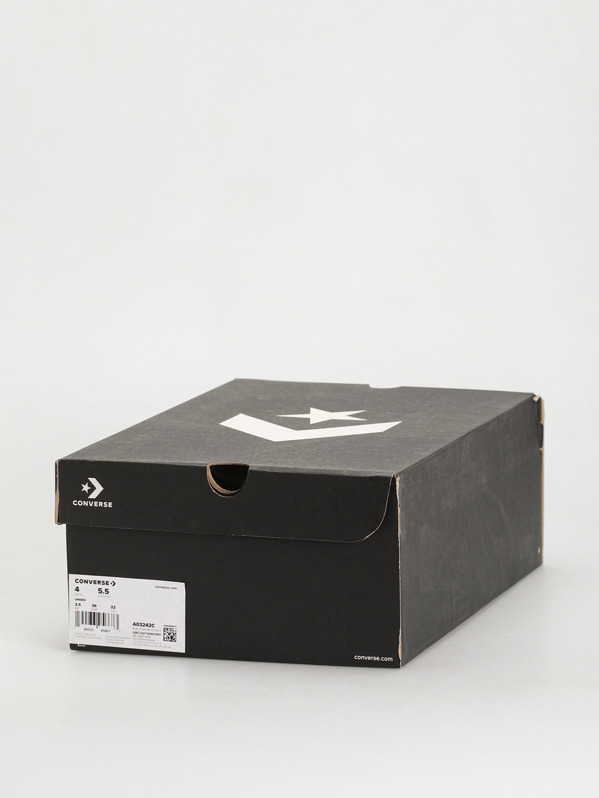 Boty Converse Run Star Motion Hi (egret/light bone)