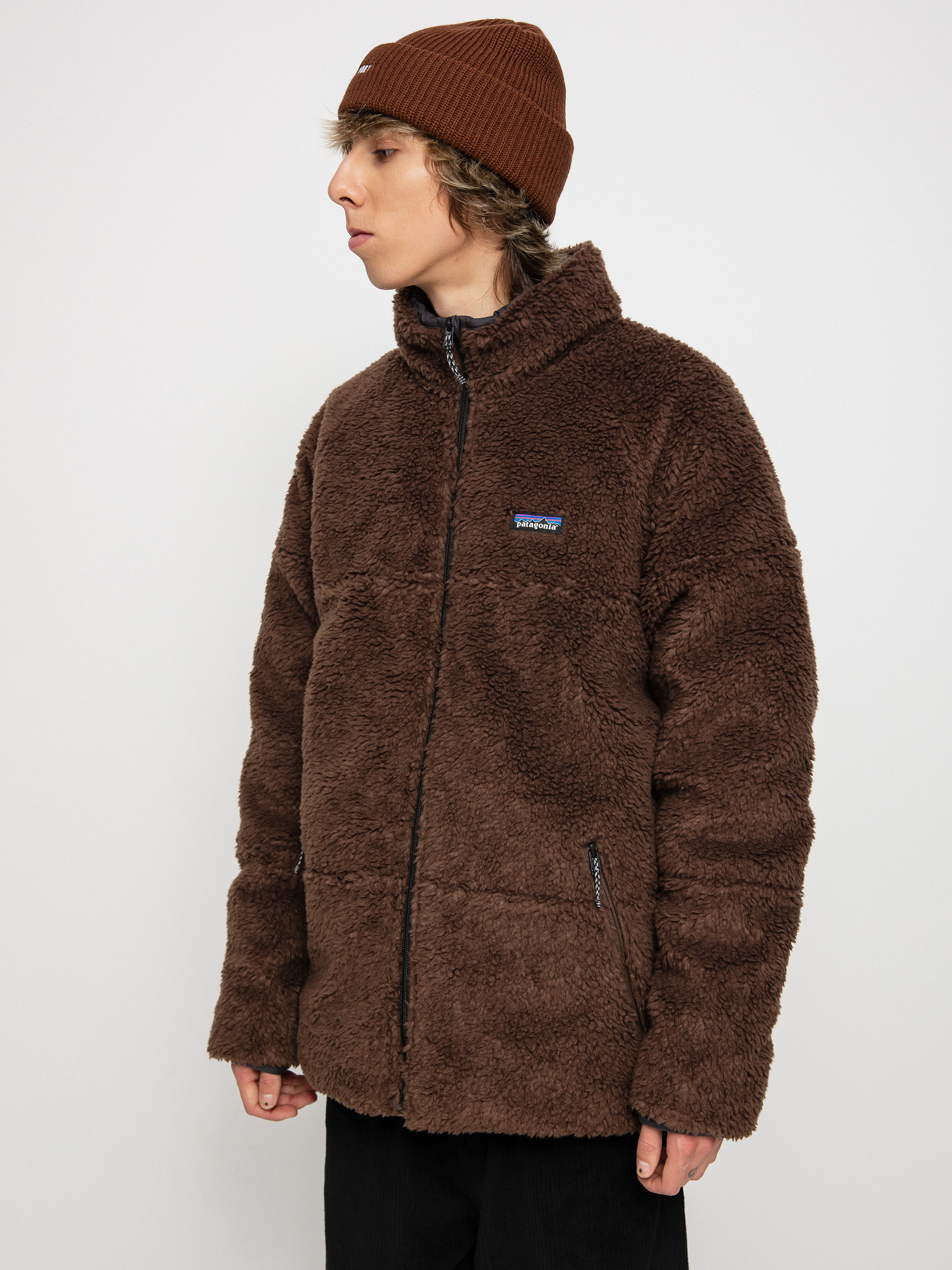 Bunda Patagonia Reversible Silent Down (ink black)