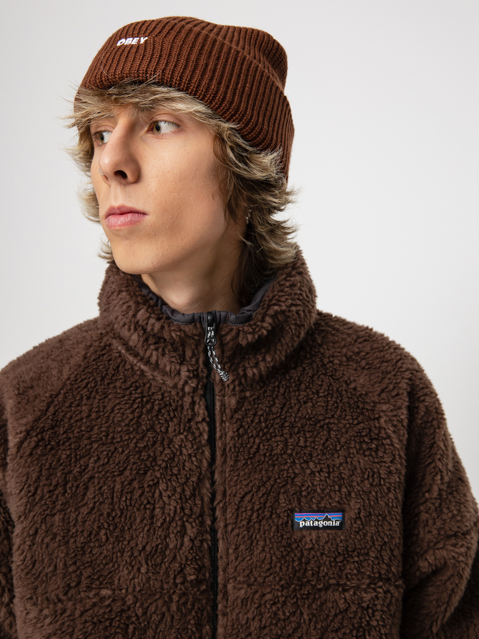 Bunda Patagonia Reversible Silent Down (ink black)