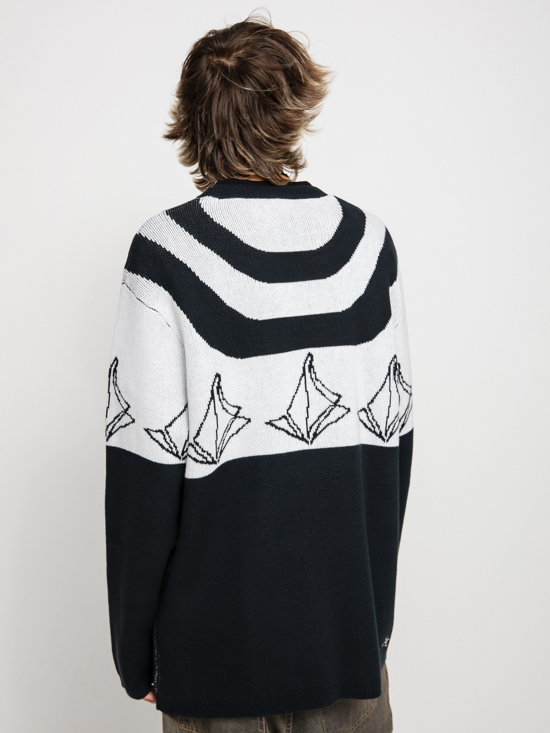 Mikina Volcom Ravelson Sweater (black)