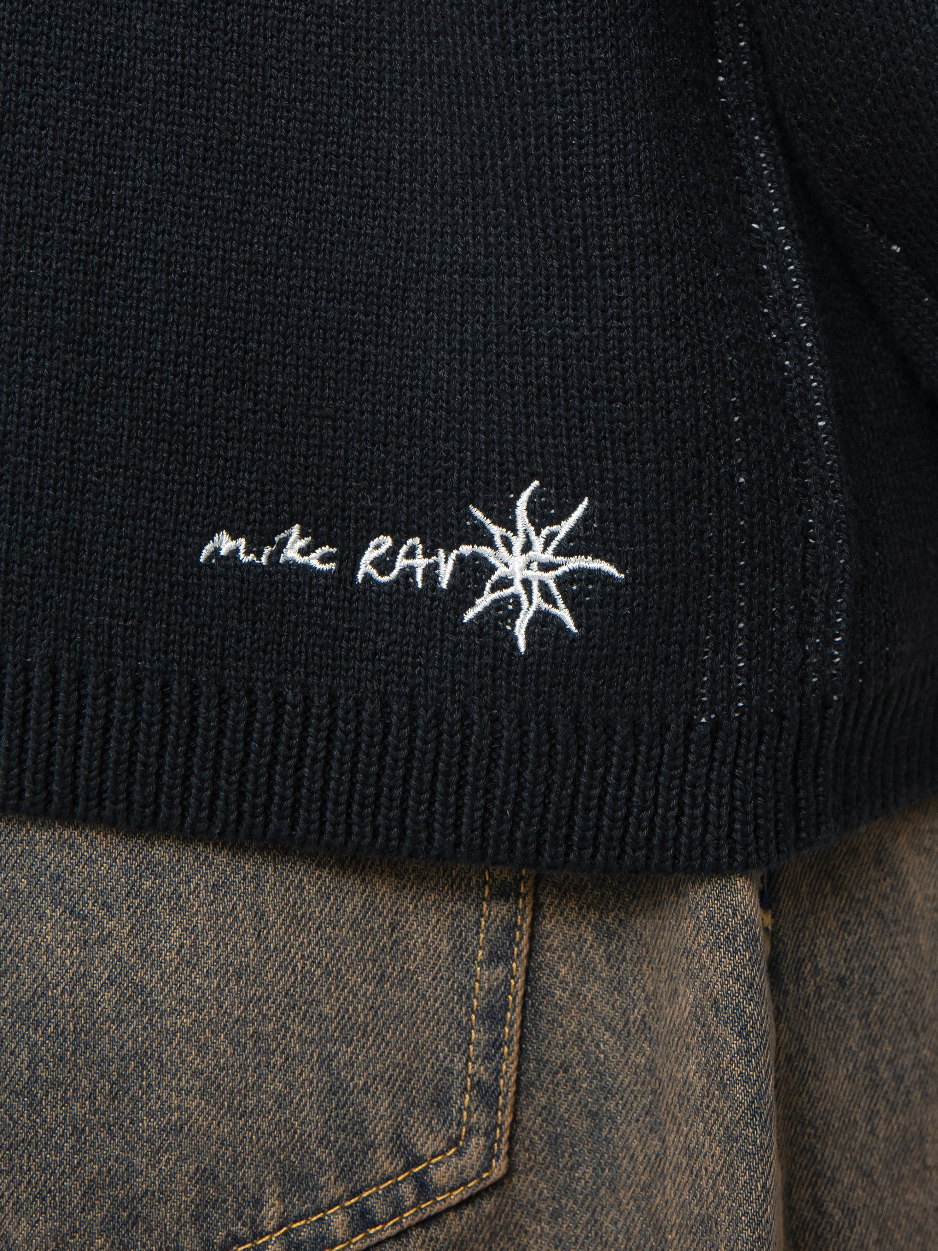 Mikina Volcom Ravelson Sweater (black)