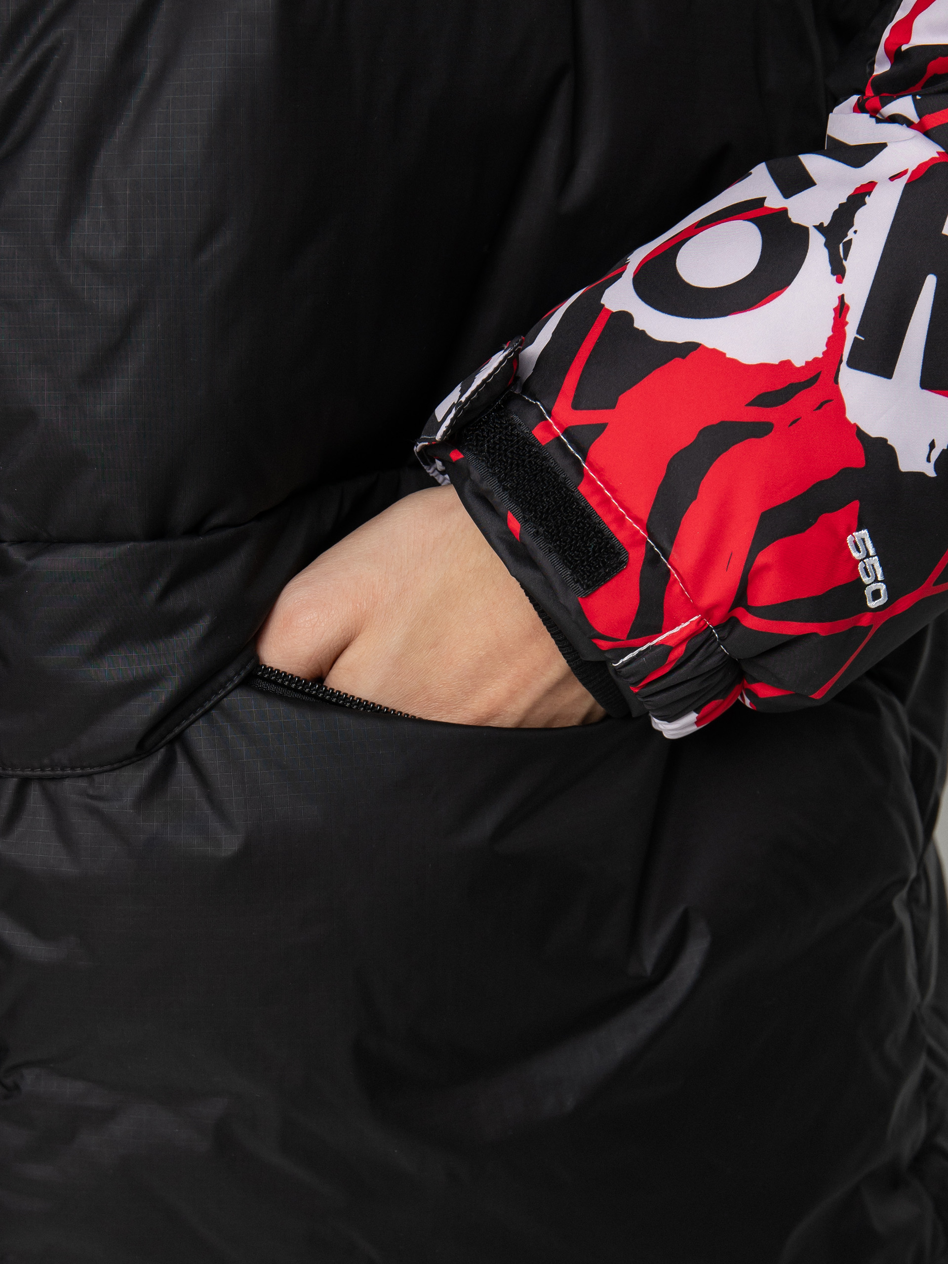 Bunda The North Face Printed Hmlyn Down Parka (lavender fog/cole navin/halfdome print)