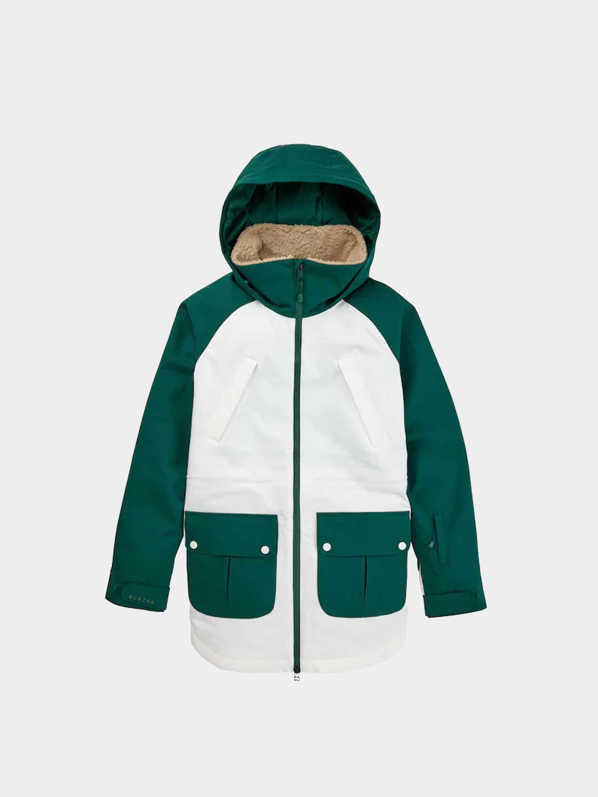 Dámská Snowboardová bunda Burton Prowess (botanical garden/stout white)