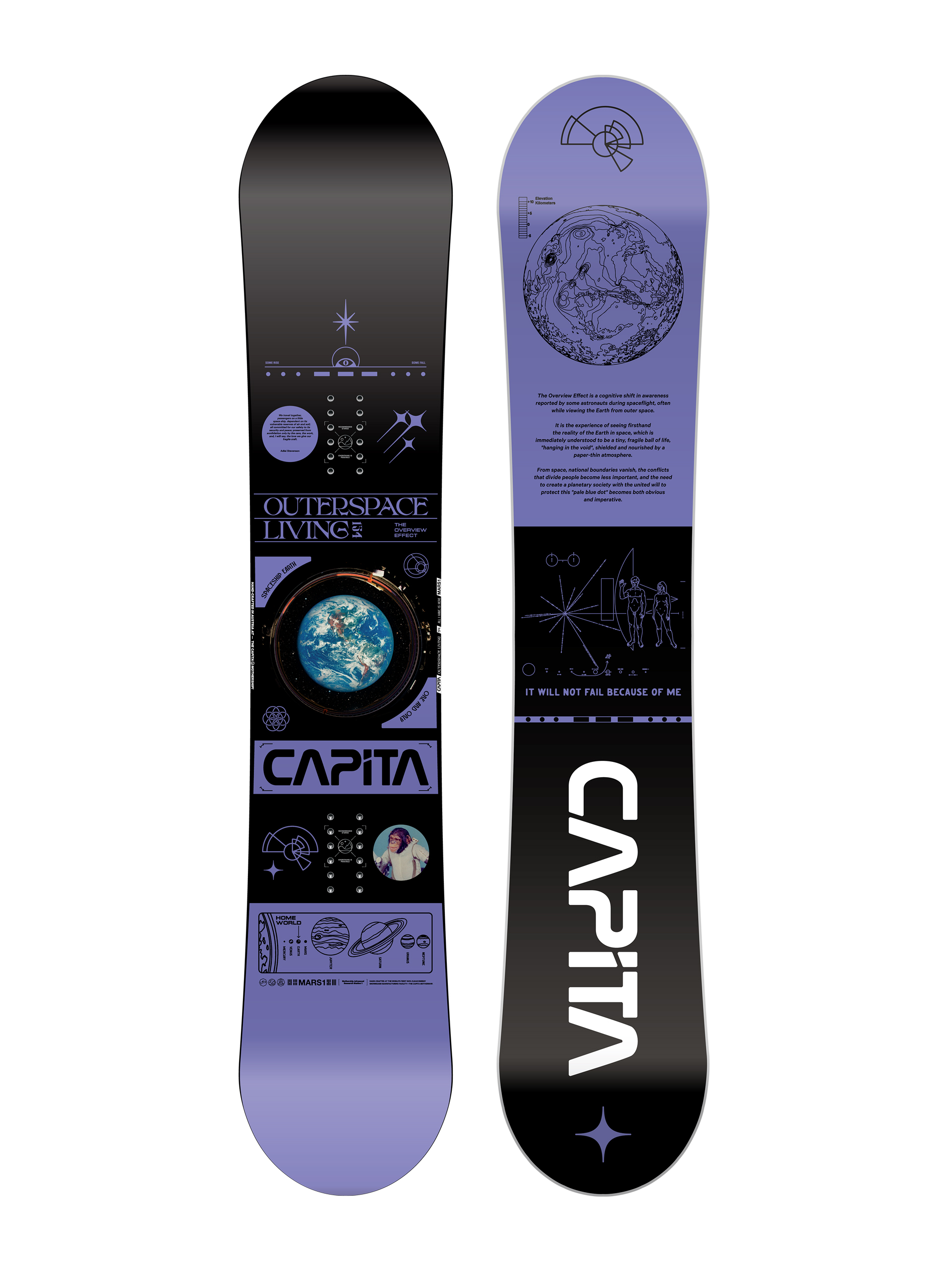 Pánská Snowboard Capita Outerspace Living (violet)