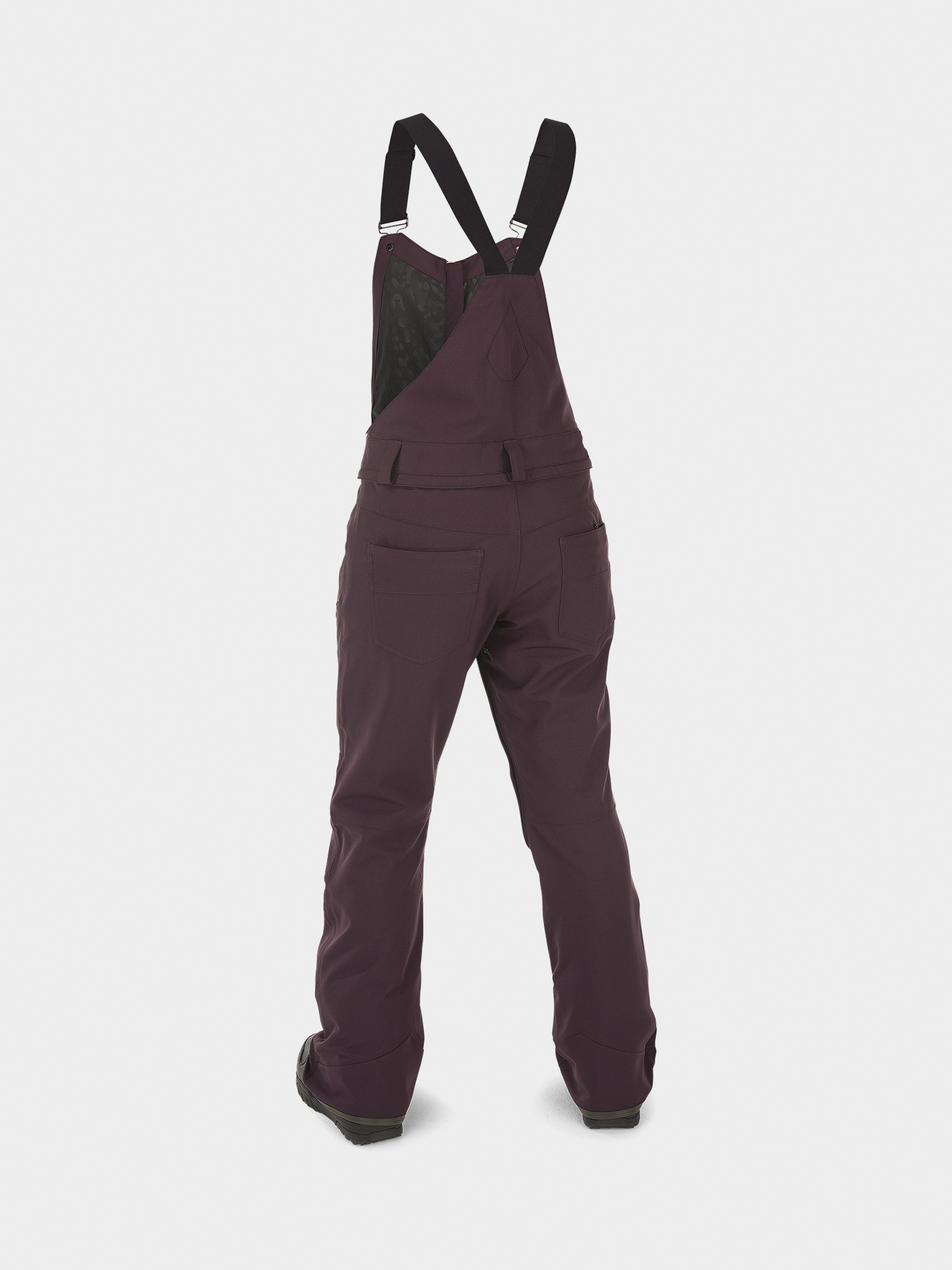 Dámské Snowboardové kalhoty  Volcom Swift Bib Overall (black plum)