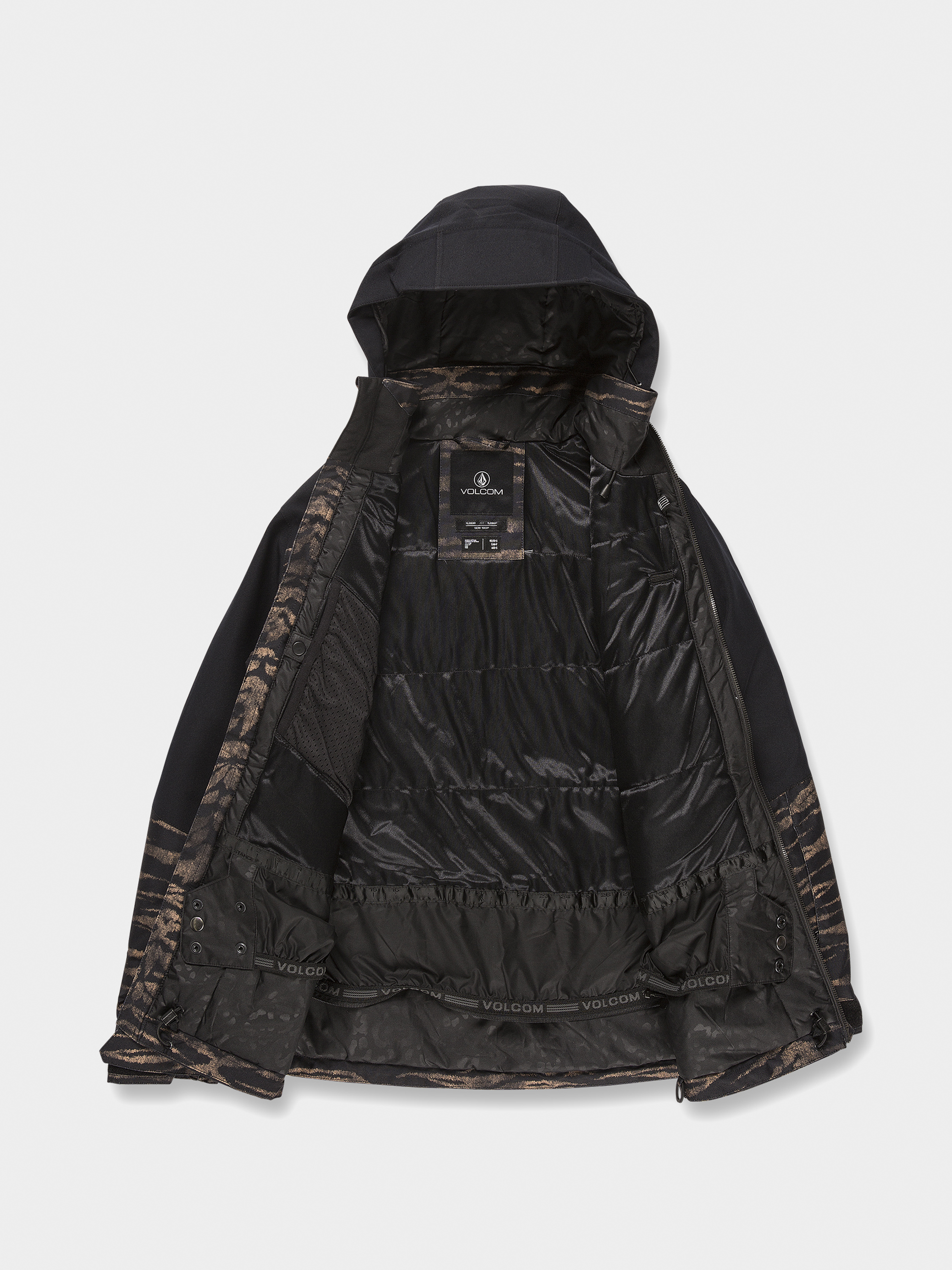 Dámská Snowboardová bunda Volcom Shelter 3D Stretch (tiger print)