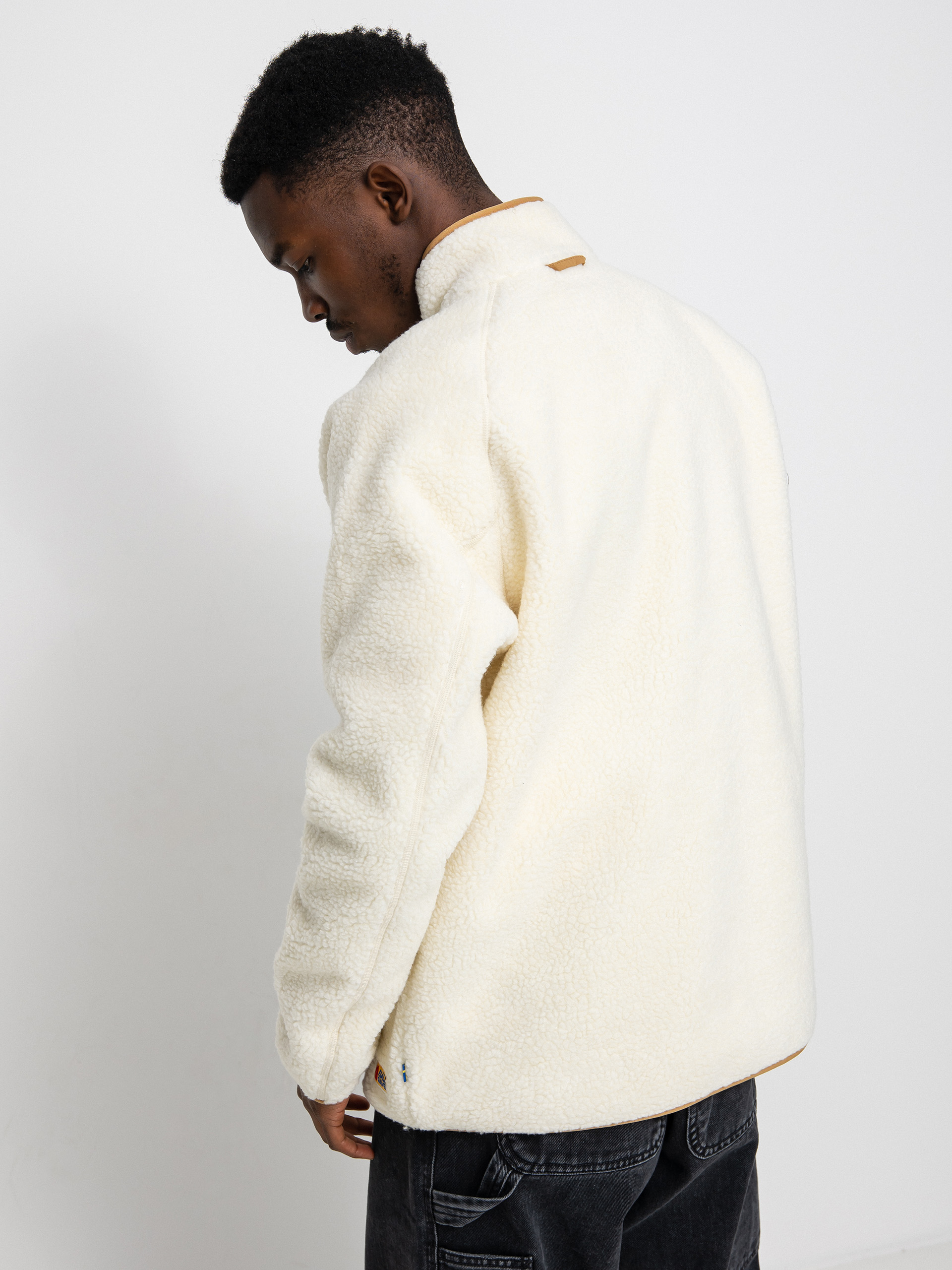 Pánský Fleecová mikina Fjallraven Vardag Pile (chalk white)