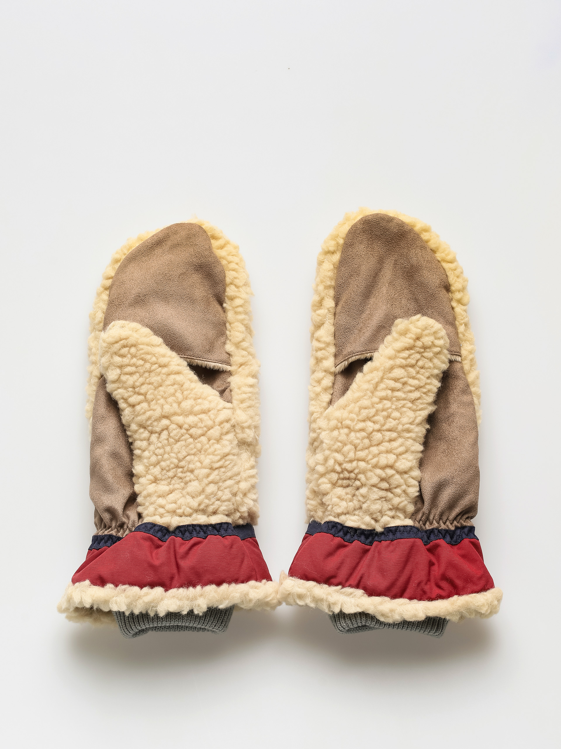 Rukavice Elmer Teddy MTN EM354 (beige/wine)