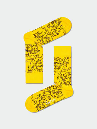 Ponožky Happy Socks The Beatles Lines (yellow)