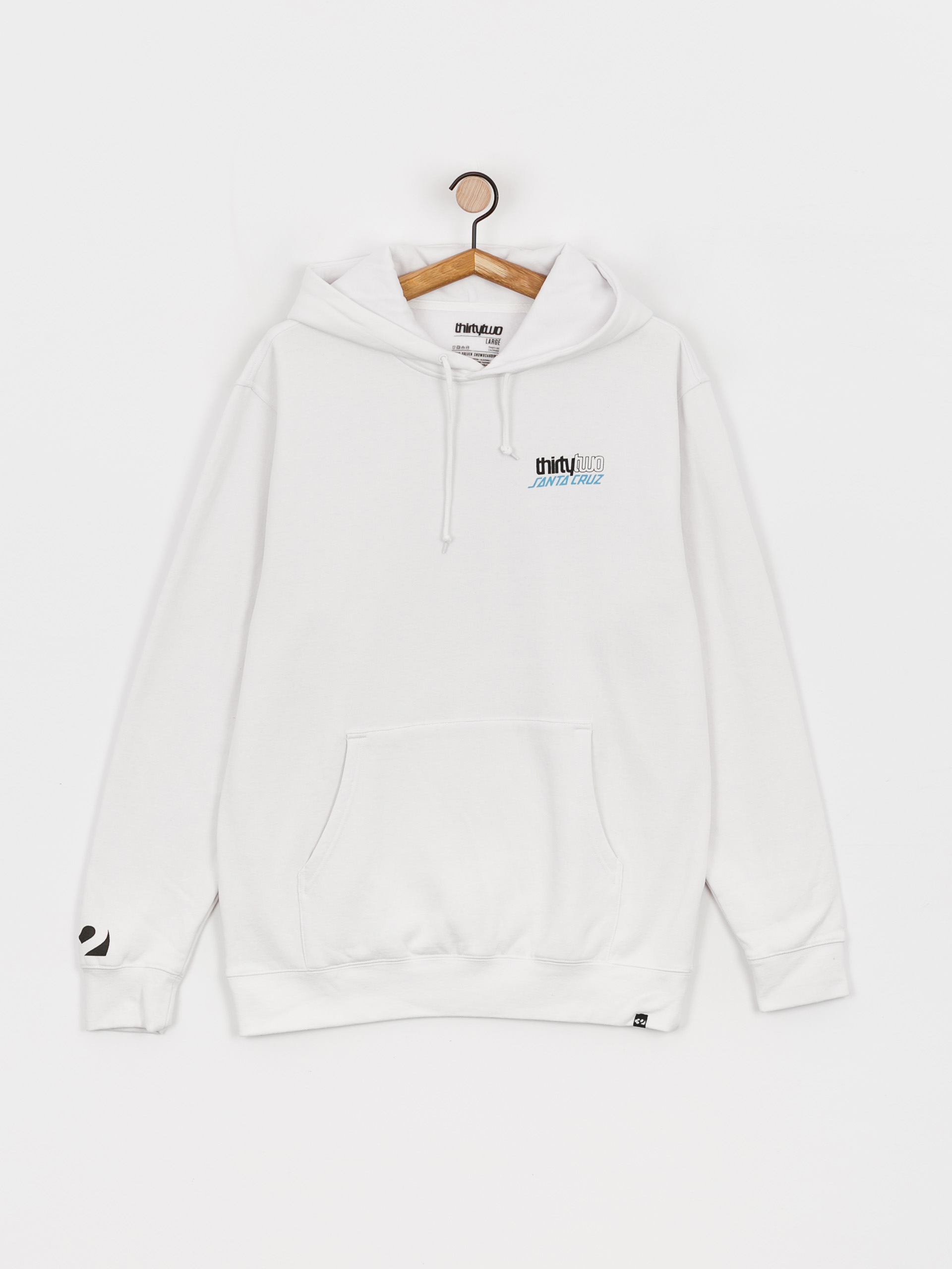 Pánská Termomikina  ThirtyTwo X Santa Cruz HD (white)