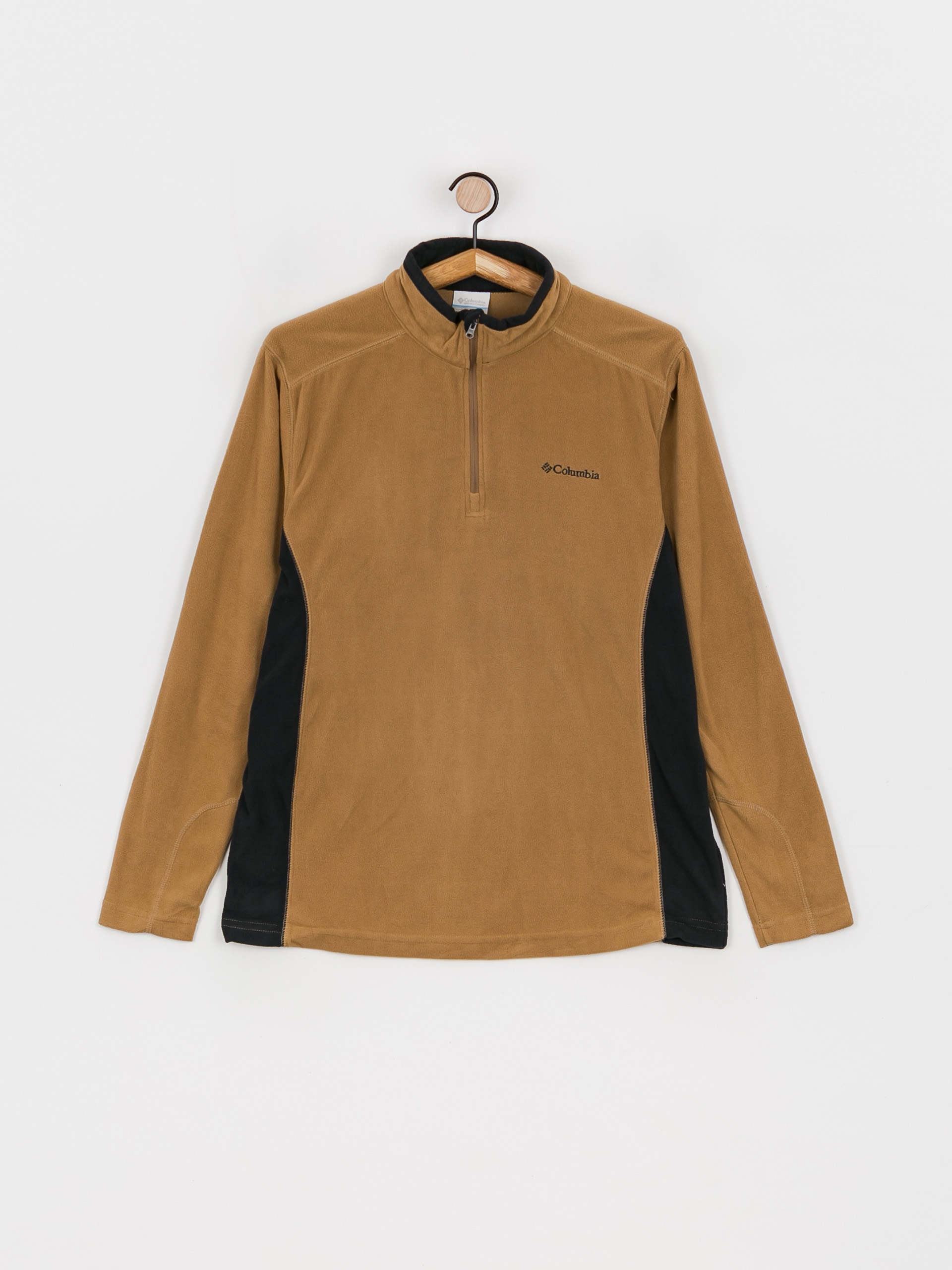 Pánský Fleecová mikina Columbia Klamath Range II Half Zip (delta black)