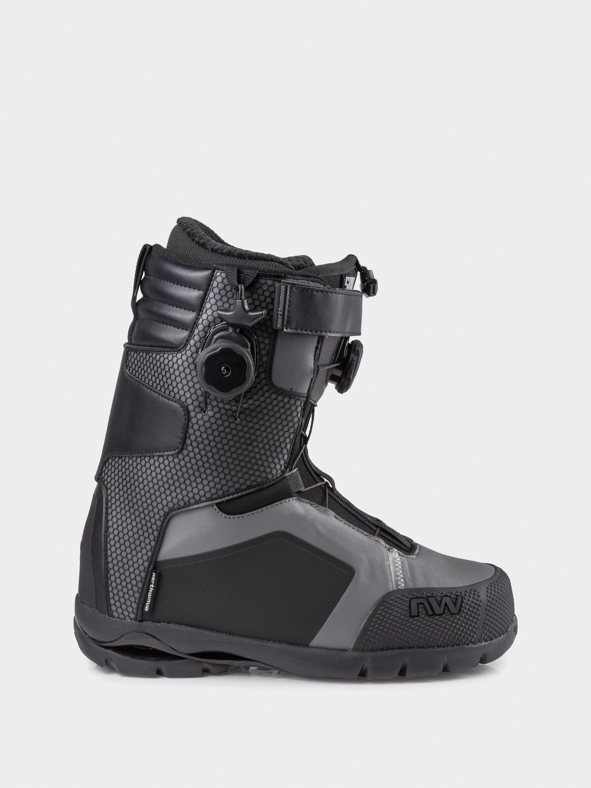 Boty na snowboard Northwave Domain 2 Spin (black/dark grey)