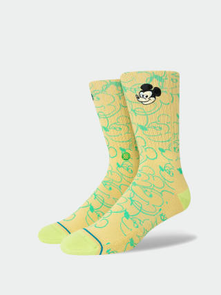 Ponožky Stance Dillon Froelich Mickey (mustard)