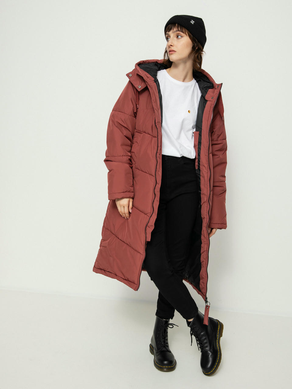 Kabát Iriedaily Paddie Coat Wmn (earth red)