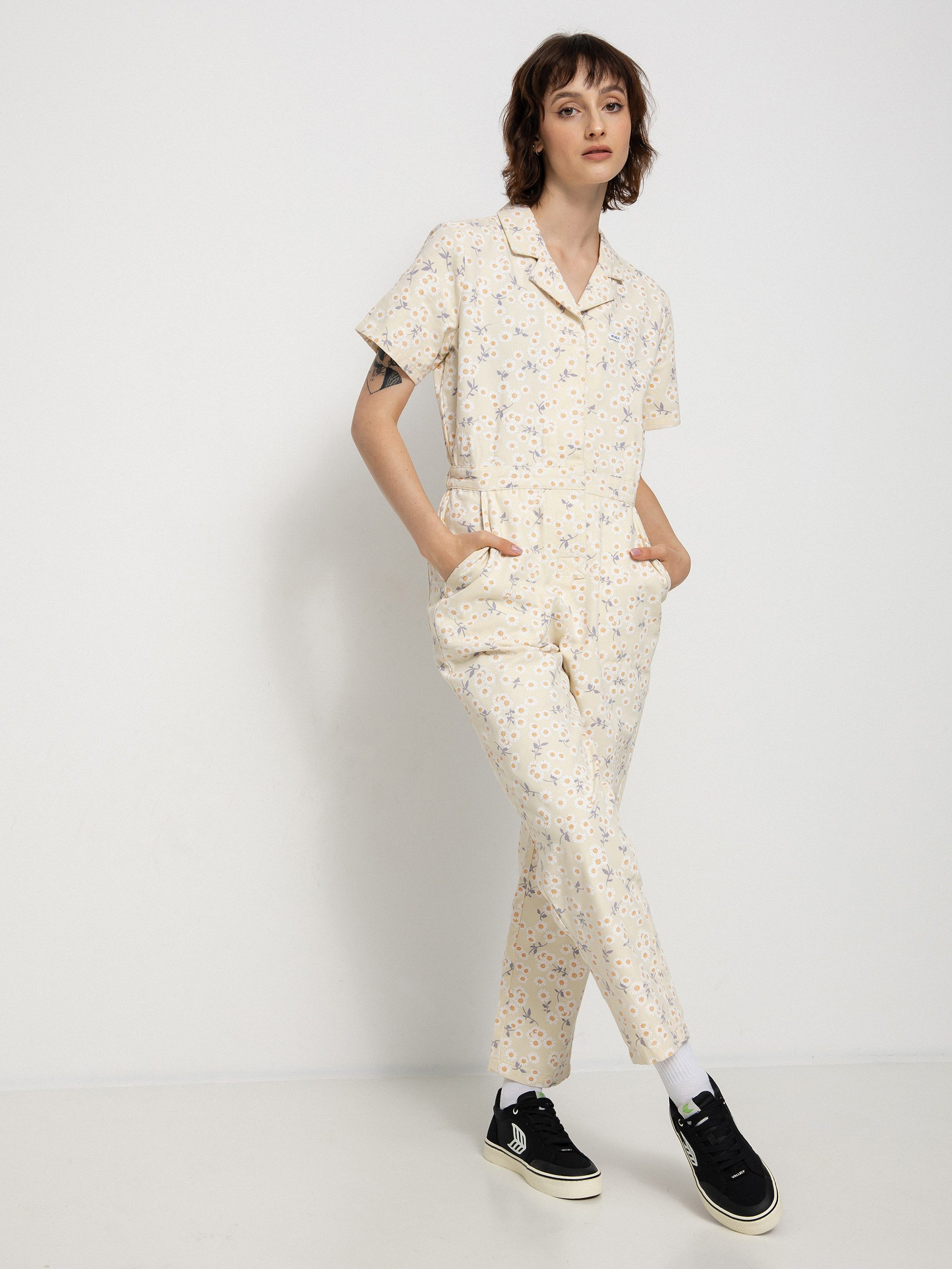 Kombinéza RVCA Nightshift Jumpsuit Wmn (afterglow)