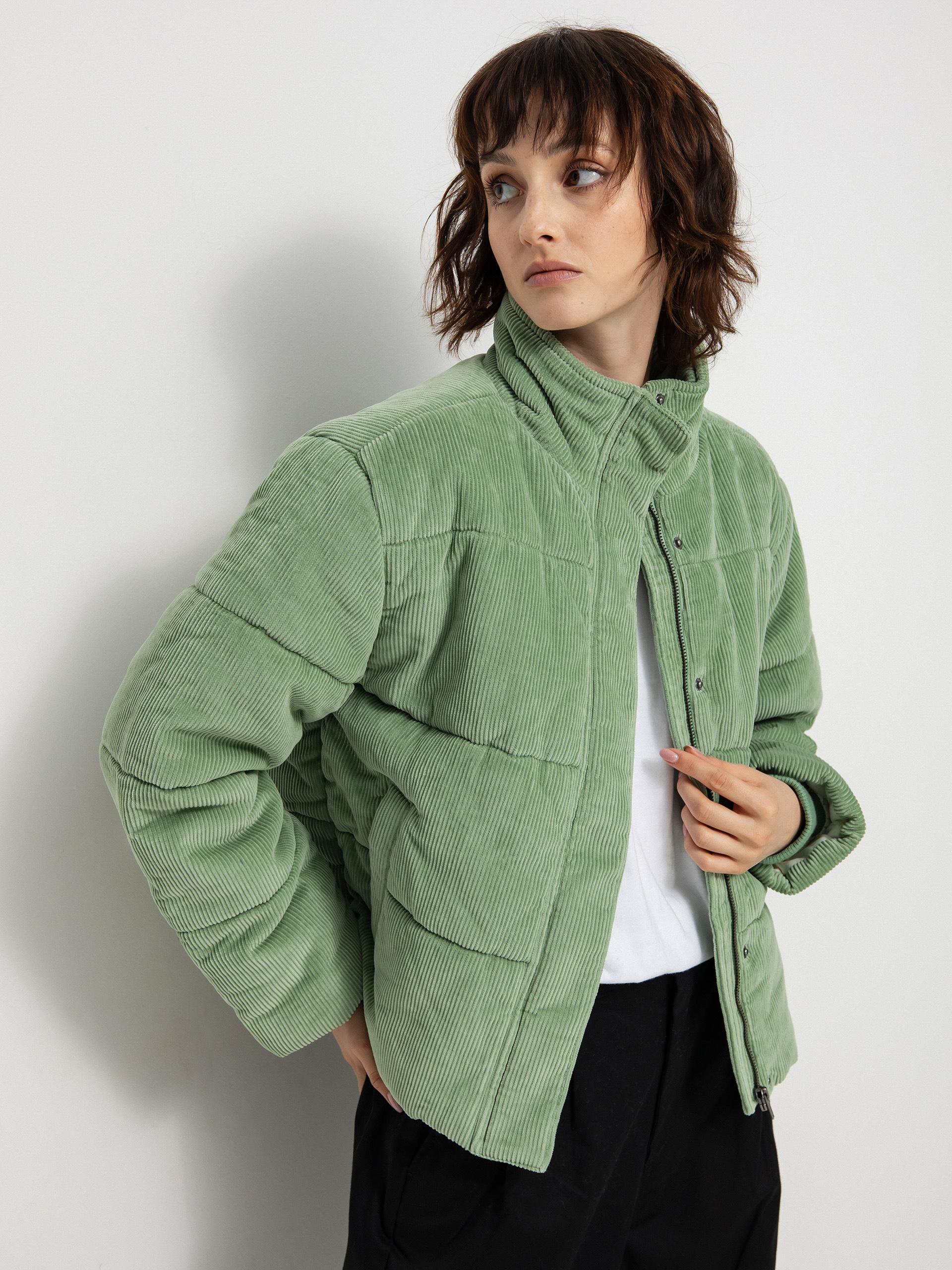 Bunda RVCA Eezeh Puffer Wmn (basil)