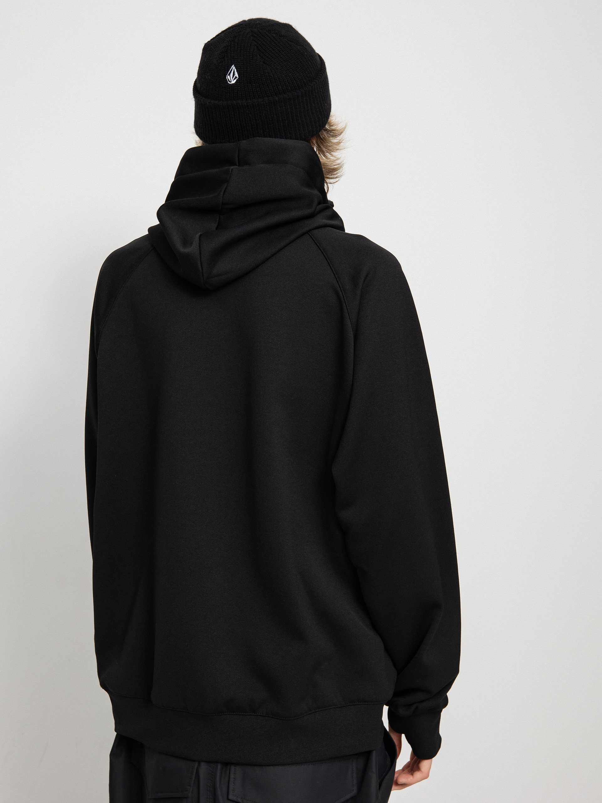 Mikina s kapucí Volcom Hydro Riding HD (black)