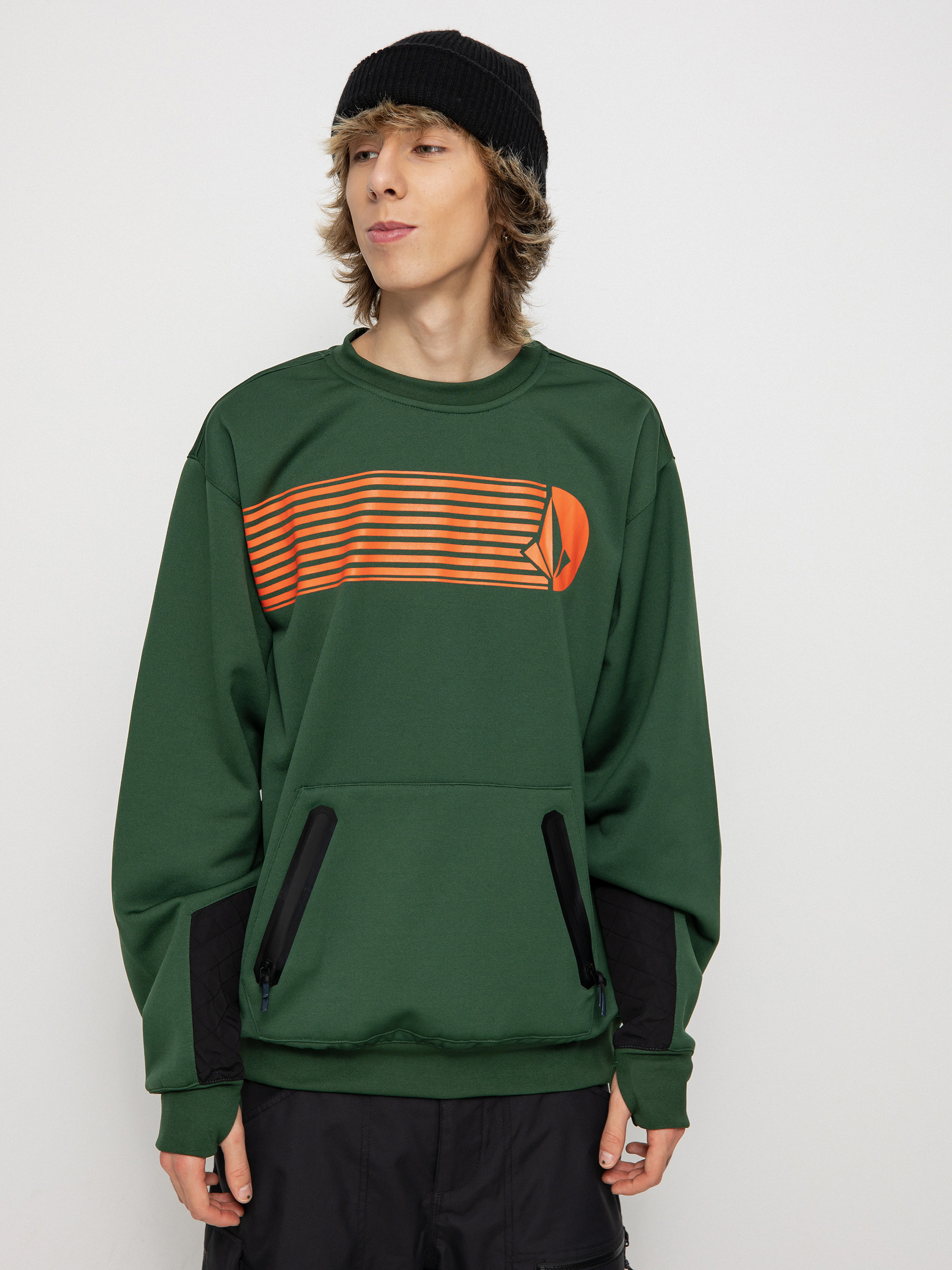 Pánská Termomikina Volcom Let It Storm Crew (military)