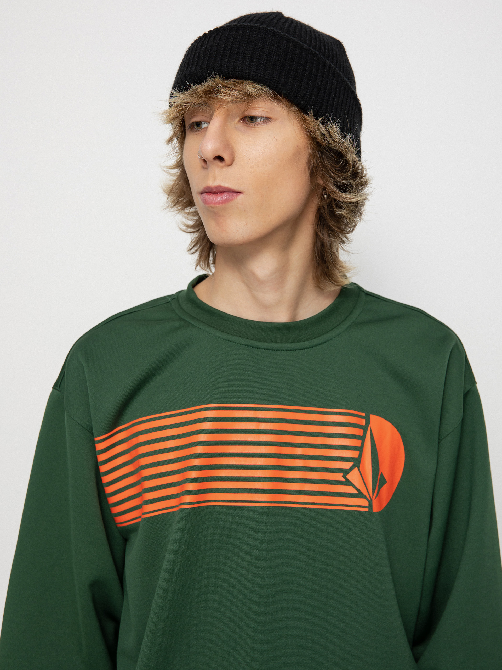 Pánská Termomikina Volcom Let It Storm Crew (military)