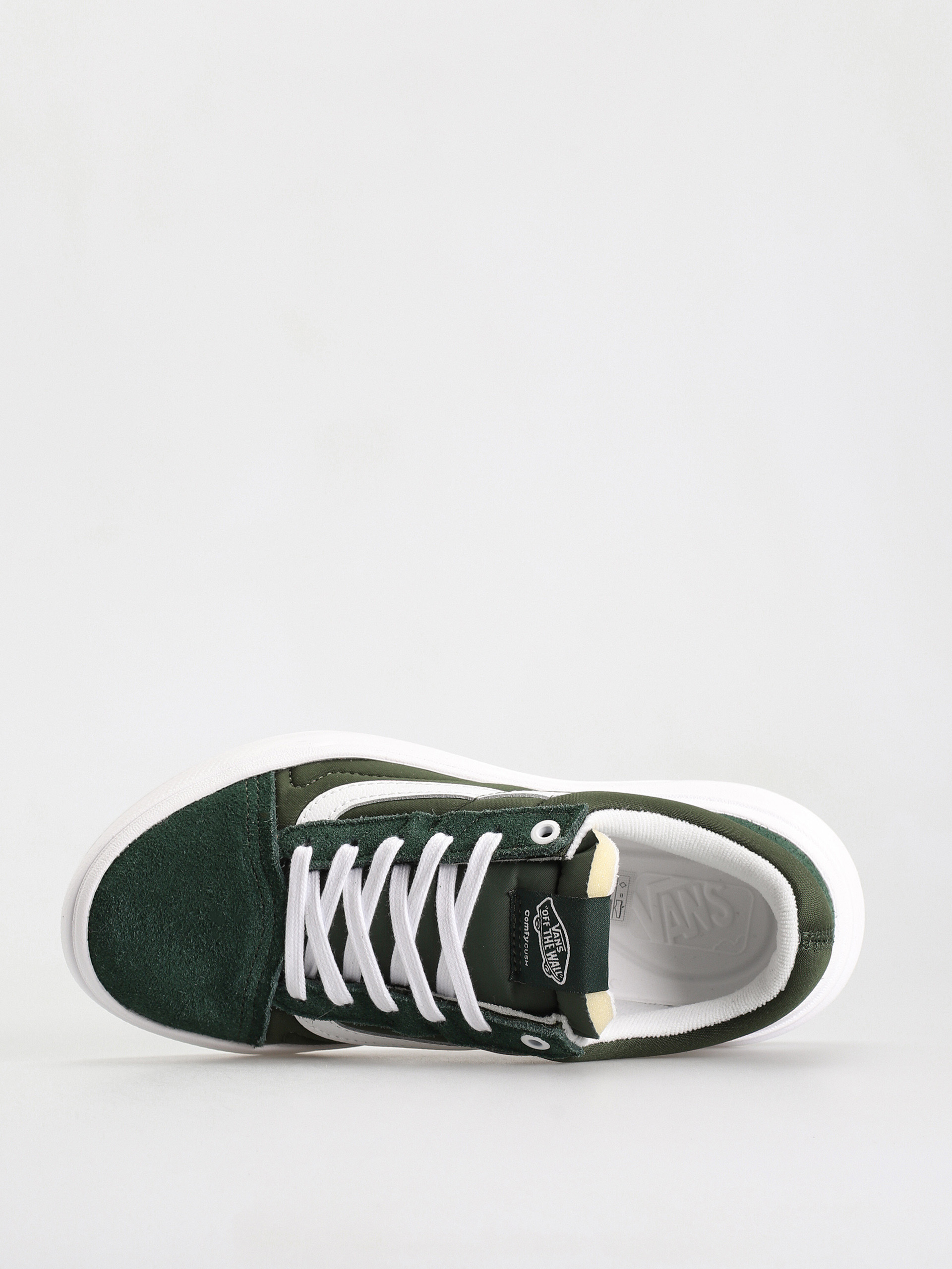 Boty Vans Old Skool Overt CC (dark green/white)