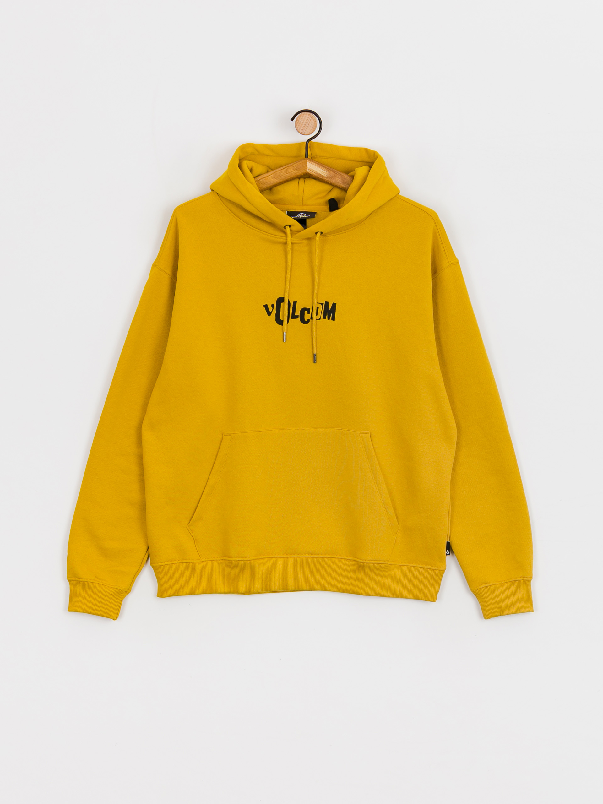 Mikina s kapucí Volcom Strikehood HD (honey gold)