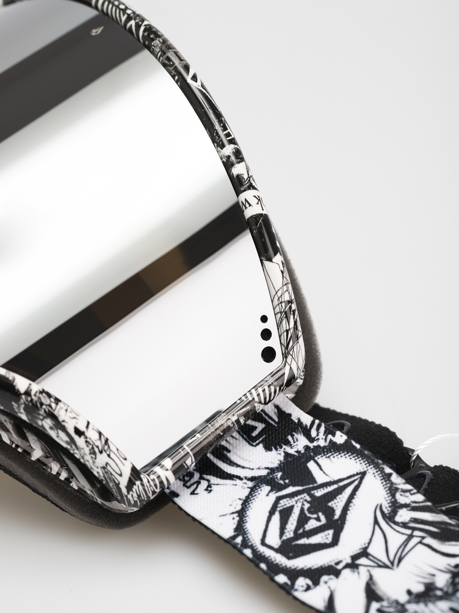 Brýle na snowboard Volcom Yae (op art silver chrome)