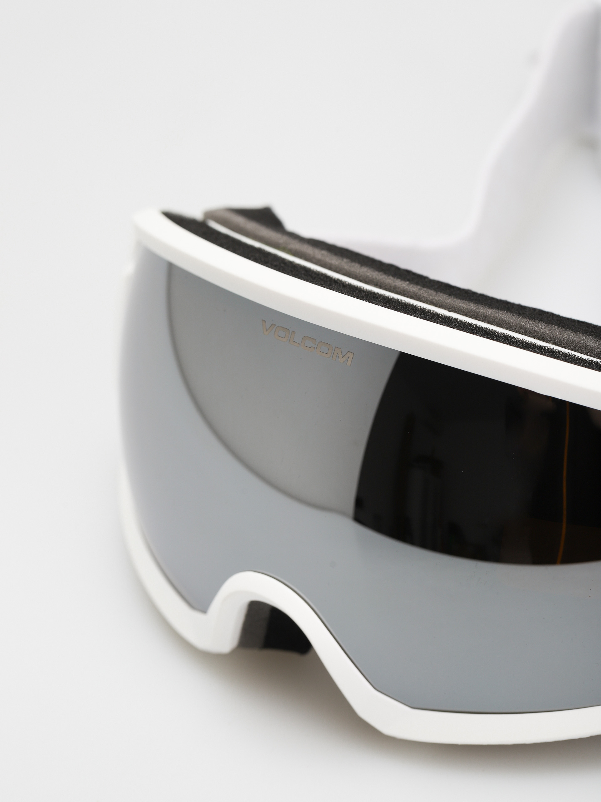 Brýle na snowboard Volcom Migrations (white rerun silver chrome)