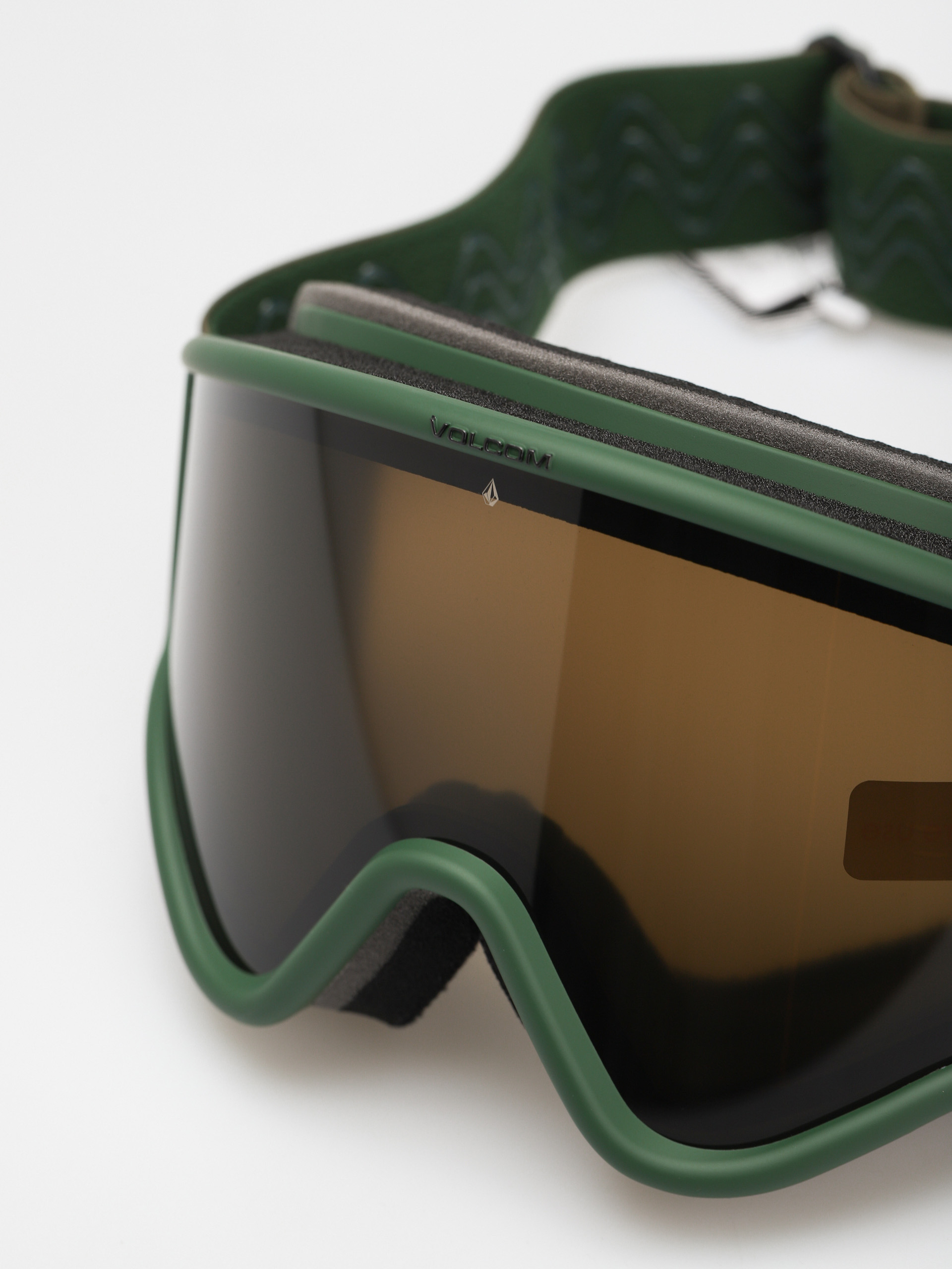 Brýle na snowboard Volcom Yae (dark teek/forest green bronze)