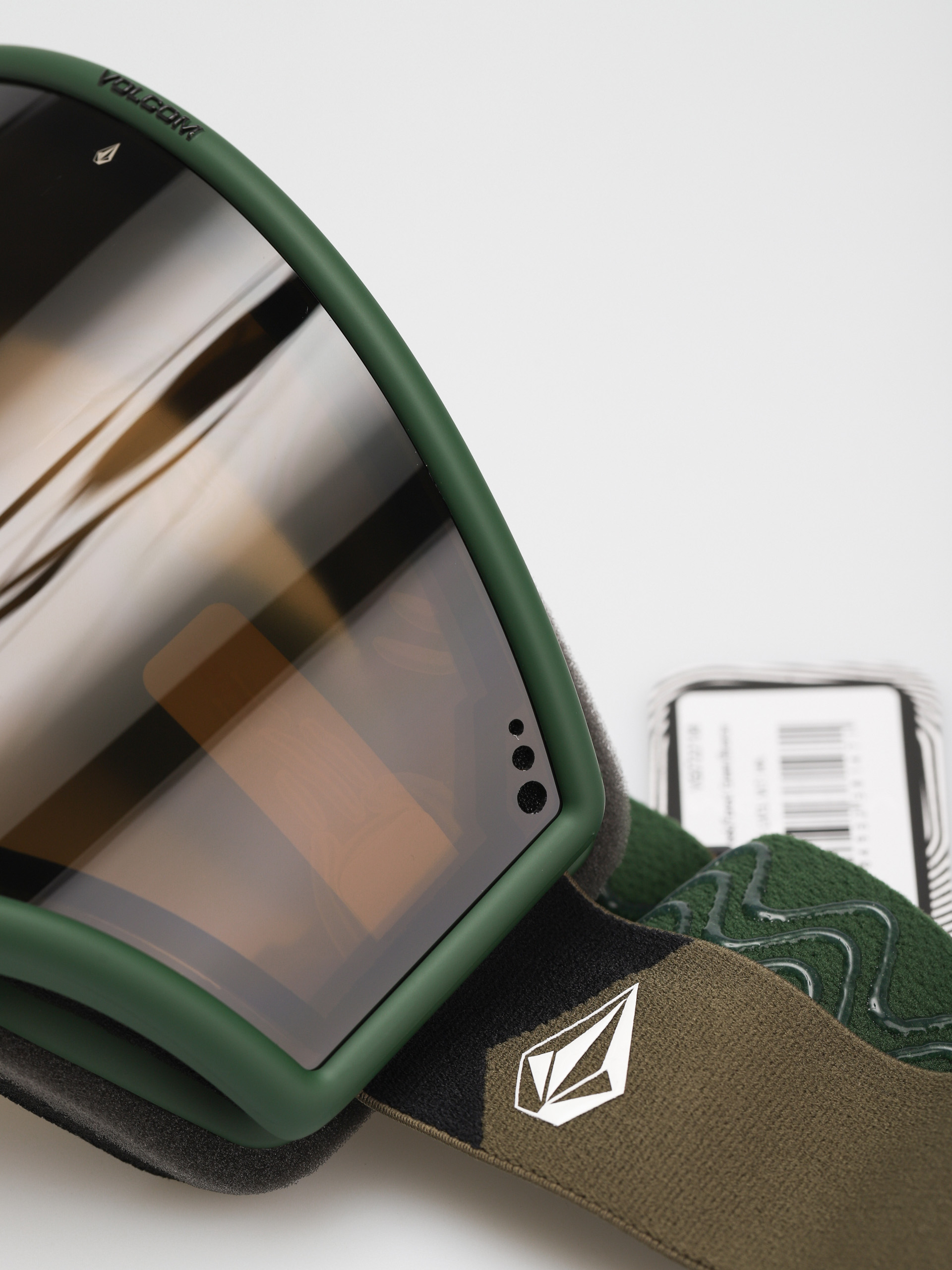 Brýle na snowboard Volcom Yae (dark teek/forest green bronze)